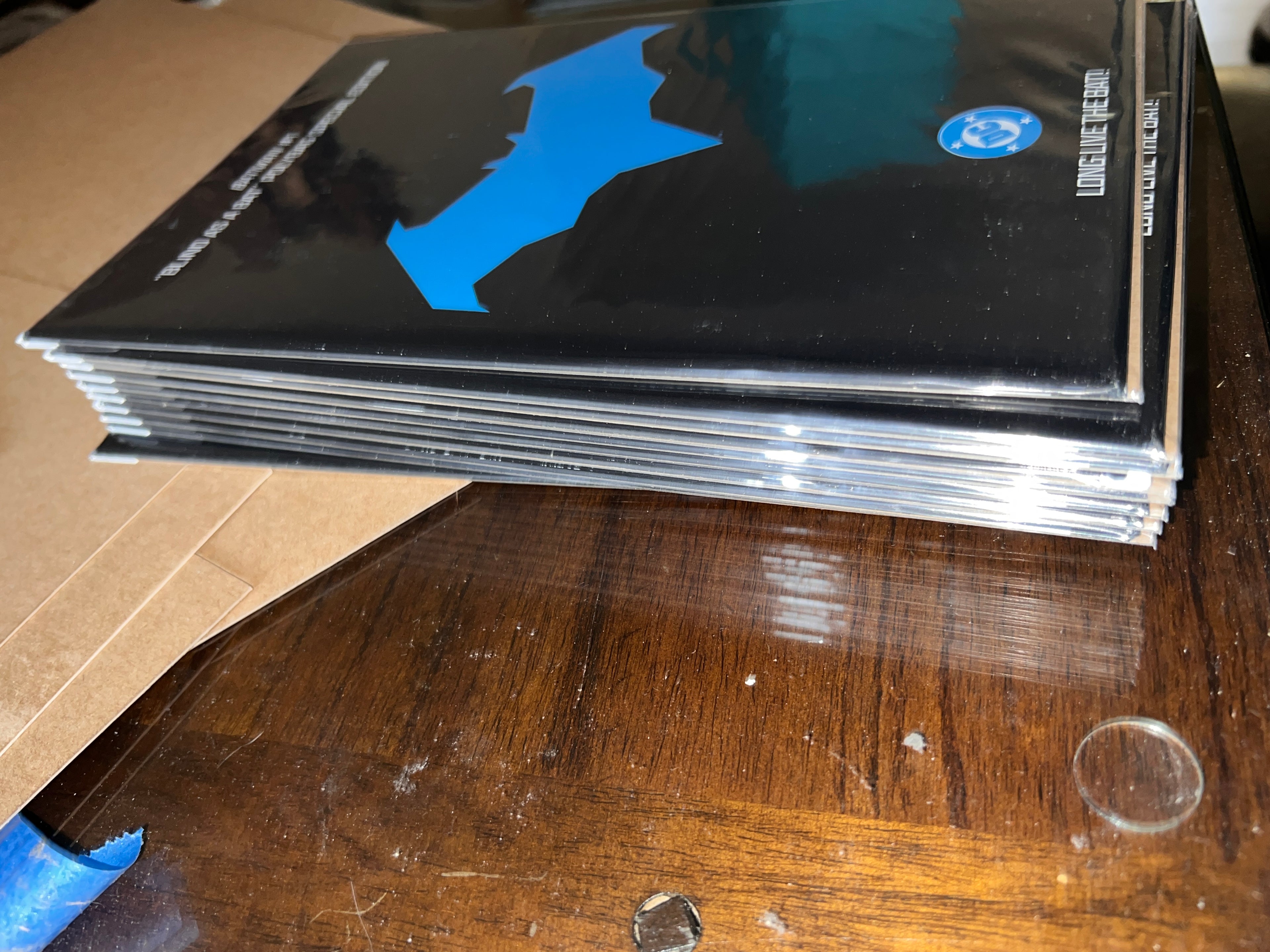 DC BATMAN #1 "BLIND AS A BAT" BLIND BAG Variant Polybagged 2025 LOT OF 10 Sealed