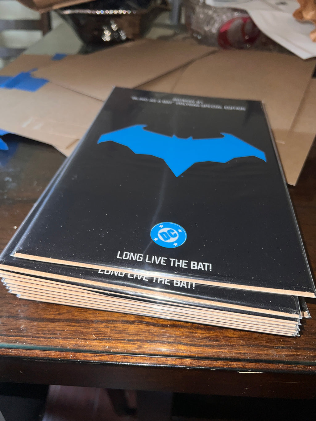 DC BATMAN #1 "BLIND AS A BAT" BLIND BAG Variant Polybagged 2025 LOT OF 10 Sealed