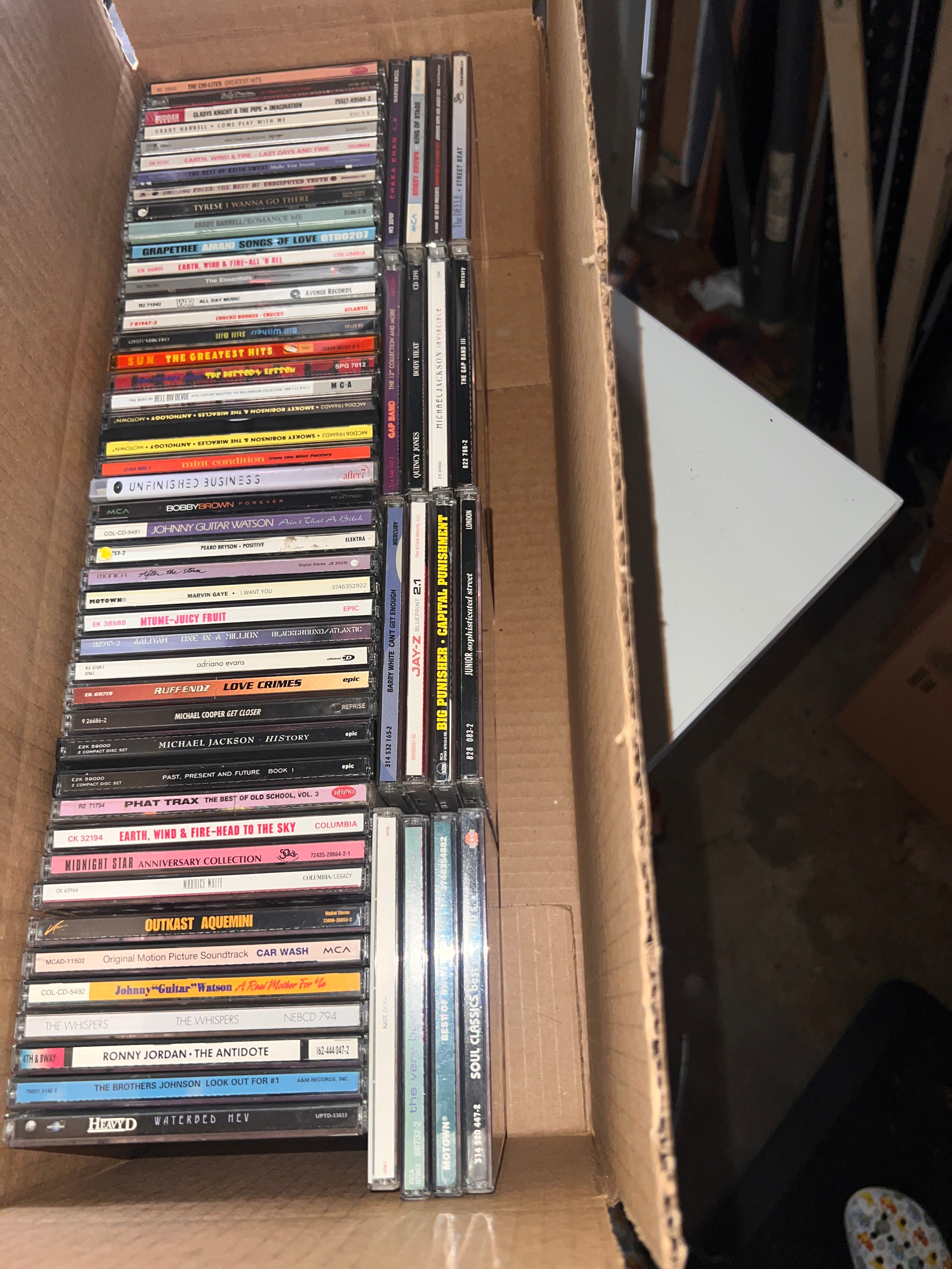 61 Vintage R & B Soul and Funk CD album Collection