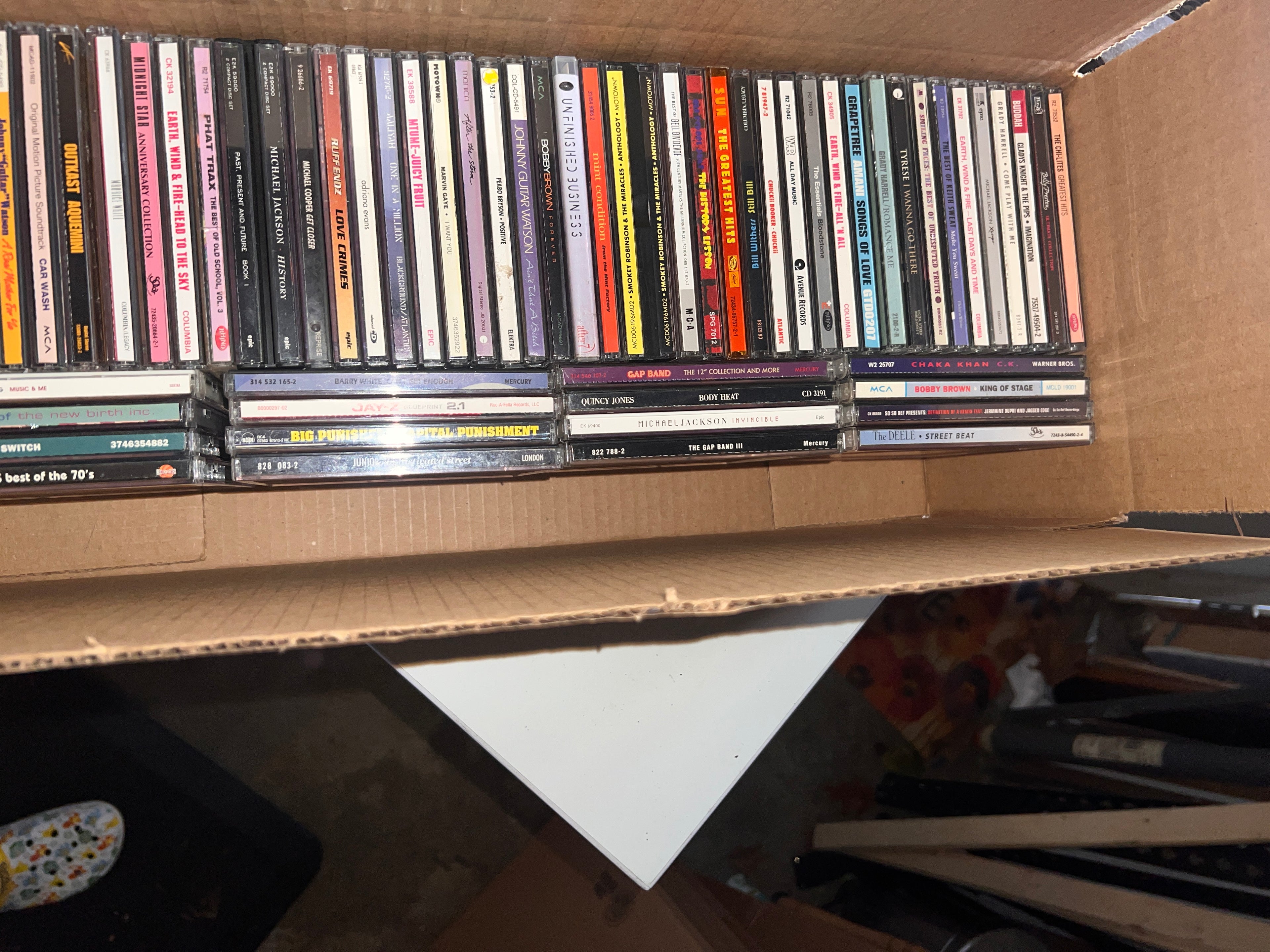 61 Vintage R & B Soul and Funk CD album Collection