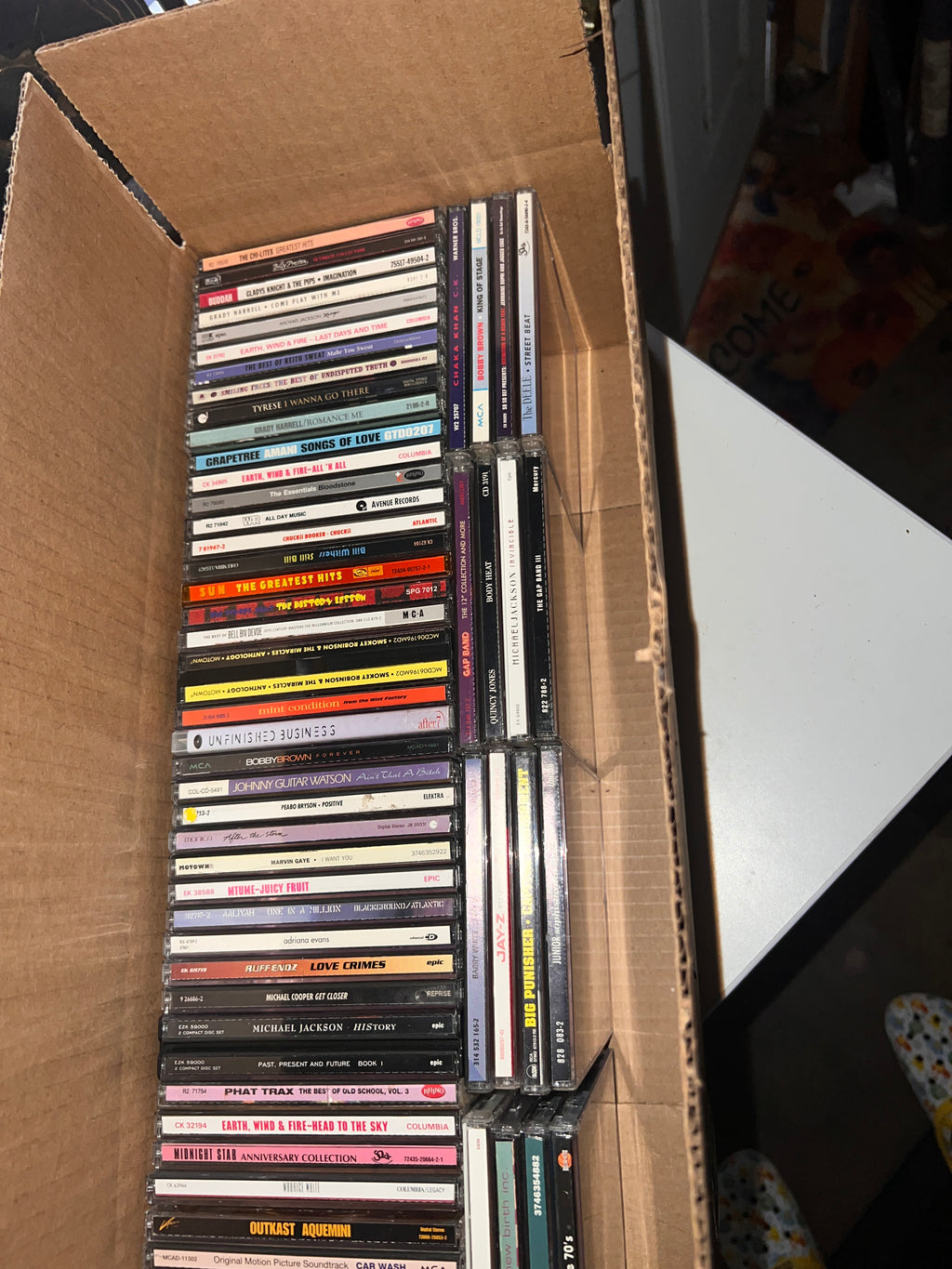 61 Vintage R & B Soul and Funk CD album Collection