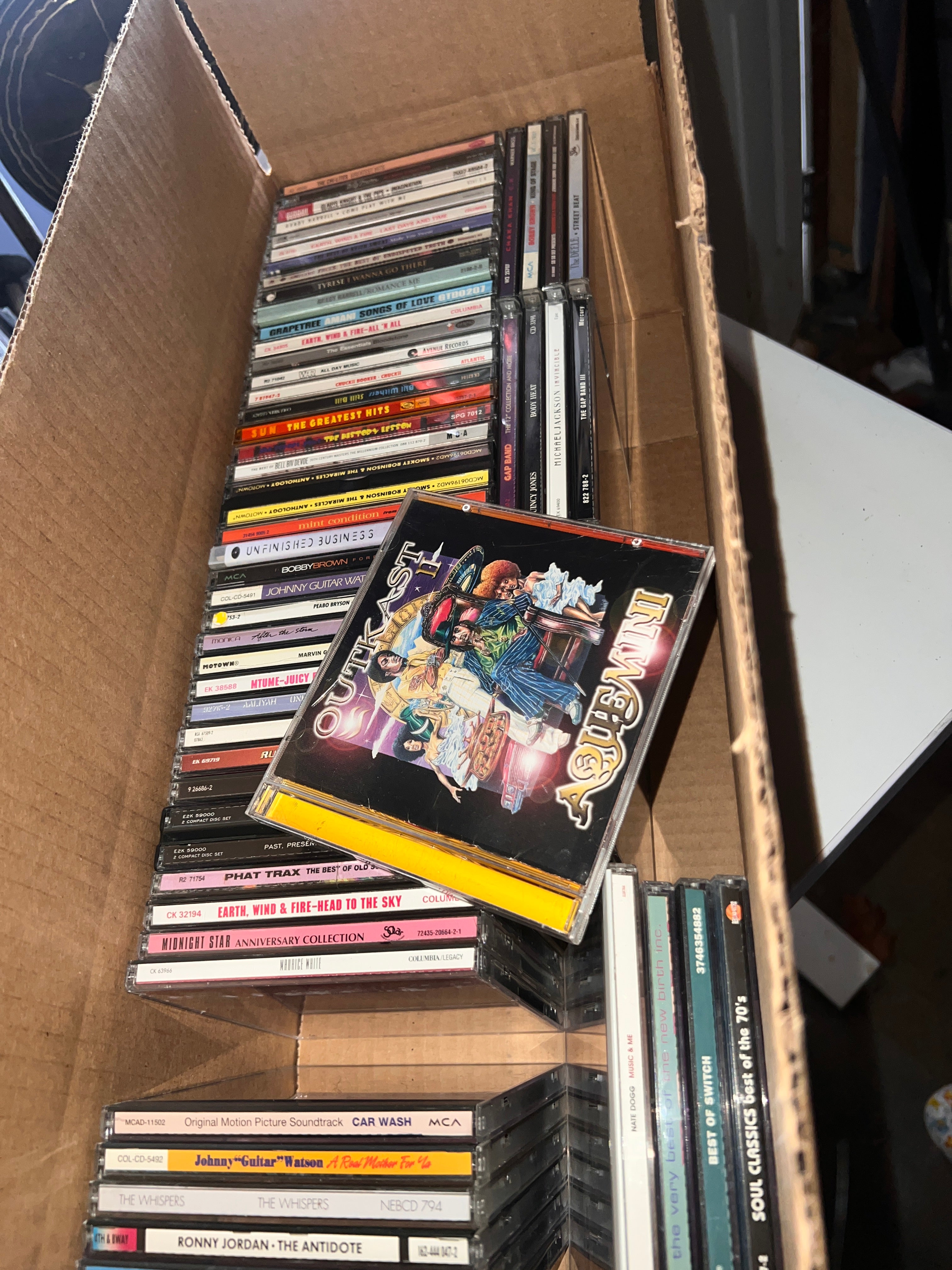 61 Vintage R & B Soul and Funk CD album Collection
