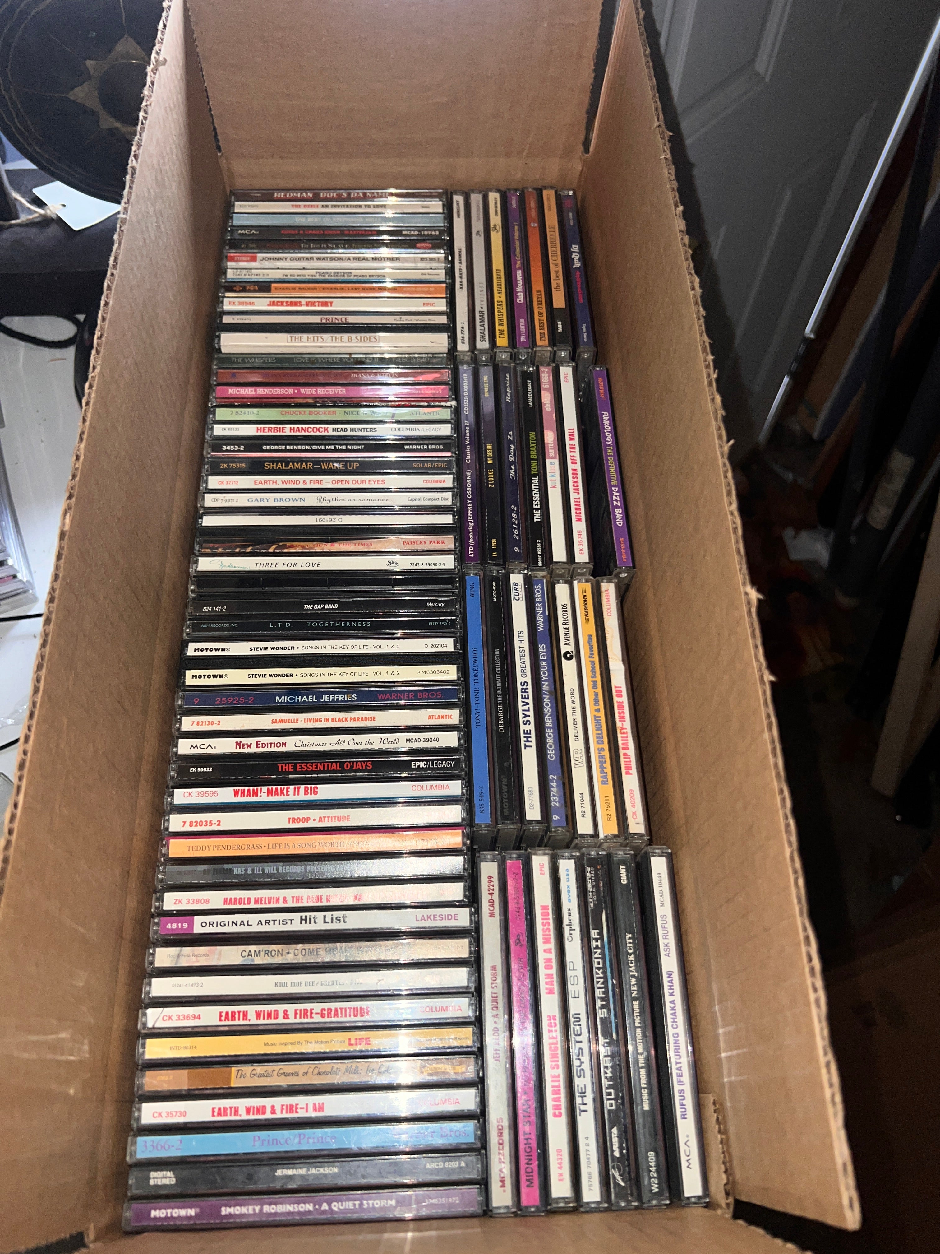 75 Vintage R & B Soul and Funk CD albums