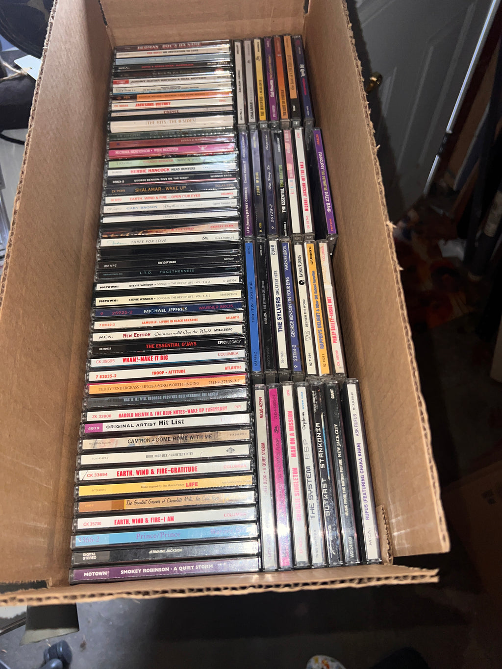 75 Vintage R & B Soul and Funk CD albums