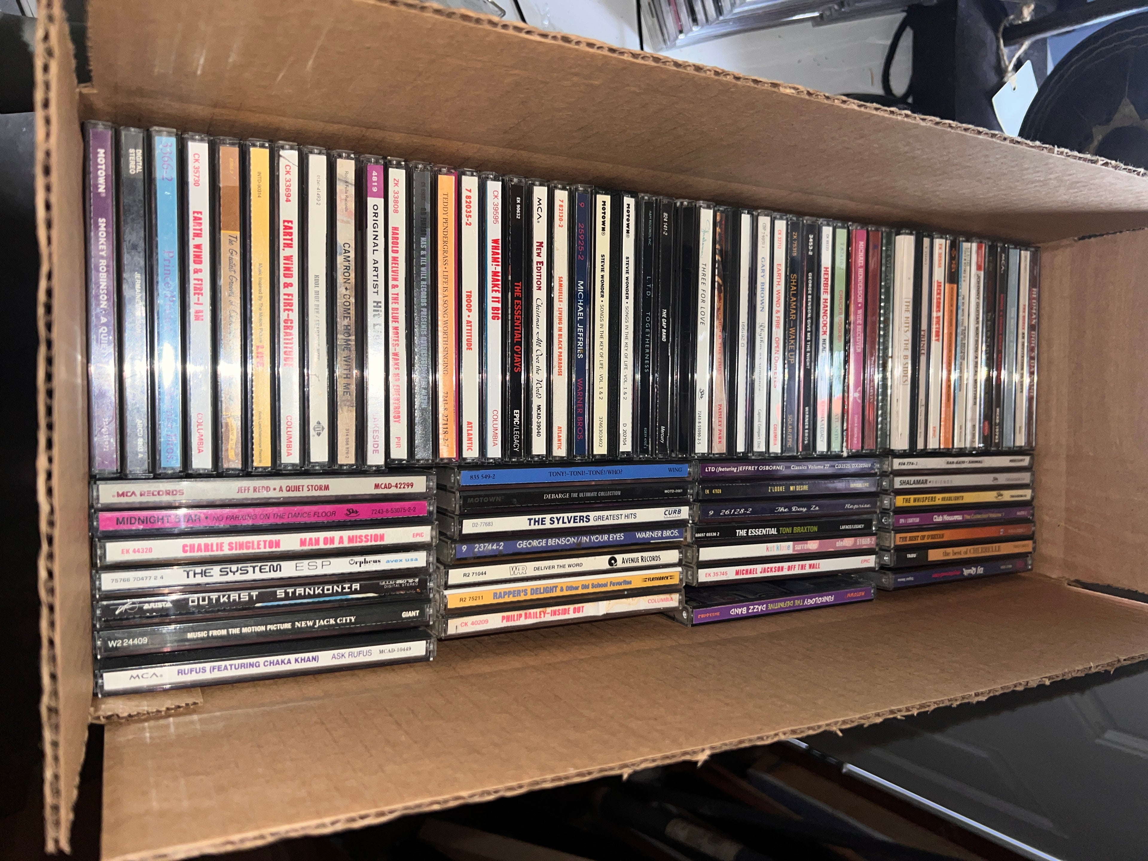75 Vintage R & B Soul and Funk CD albums