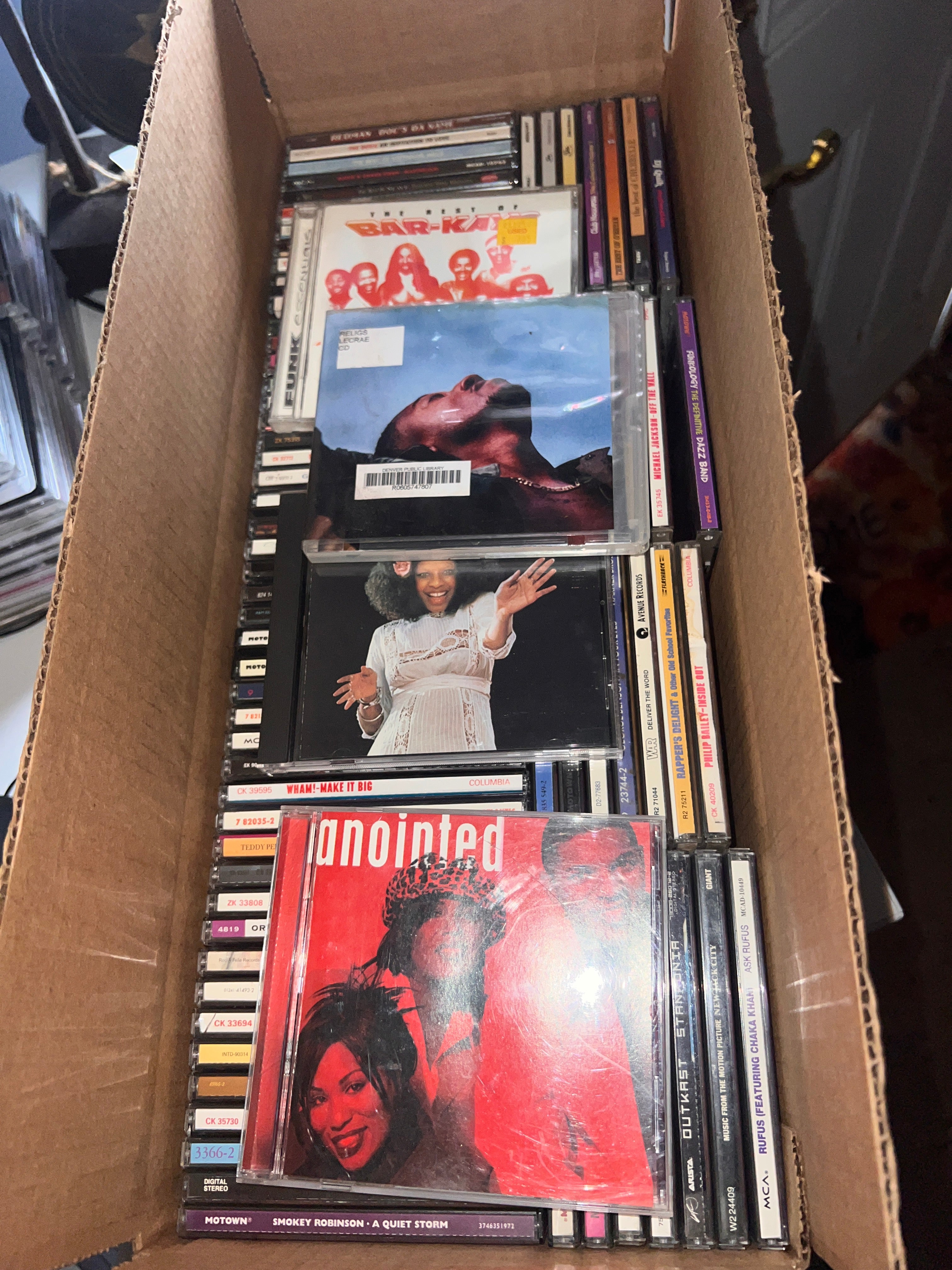 75 Vintage R & B Soul and Funk CD albums