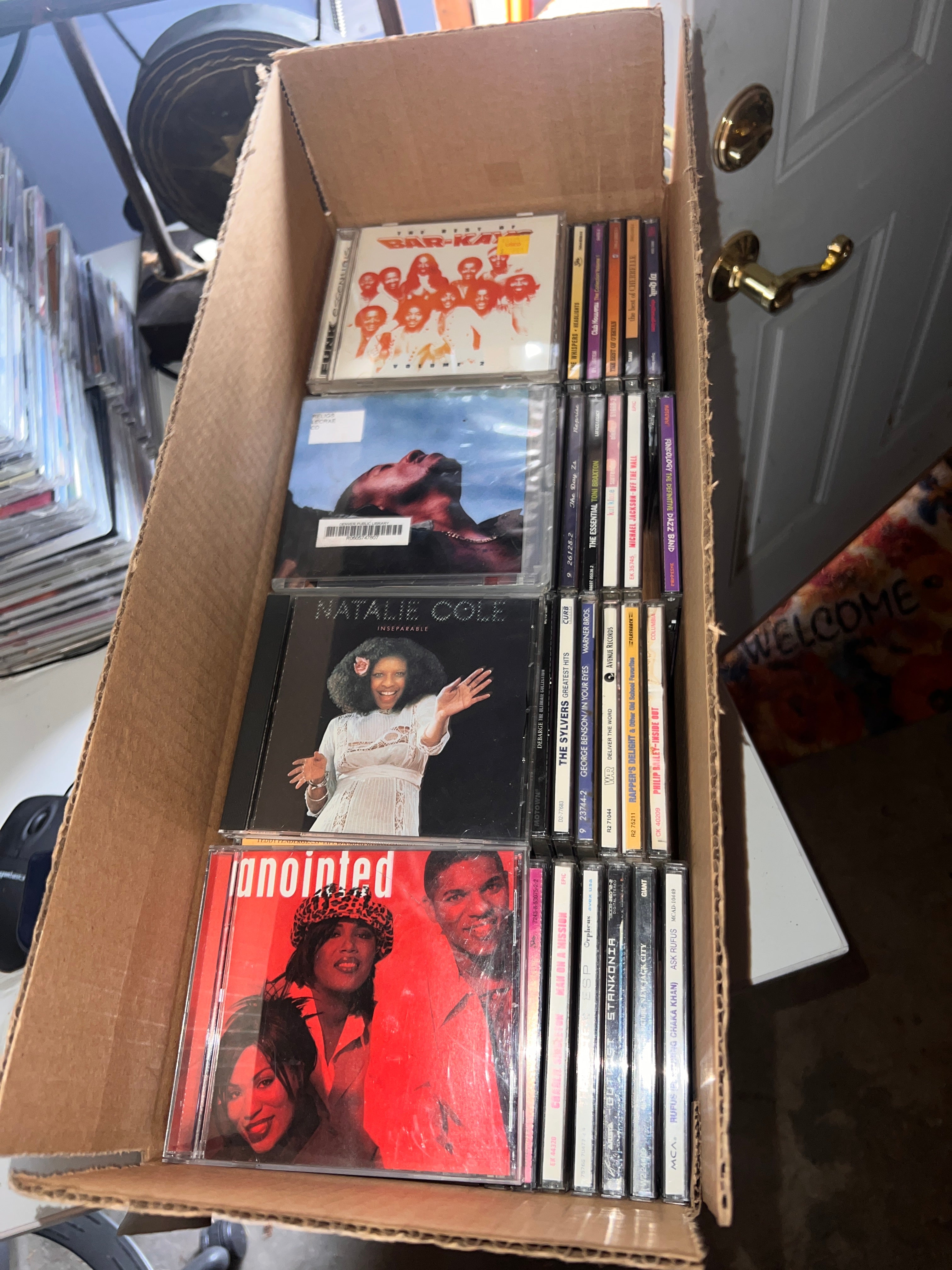 75 Vintage R & B Soul and Funk CD albums