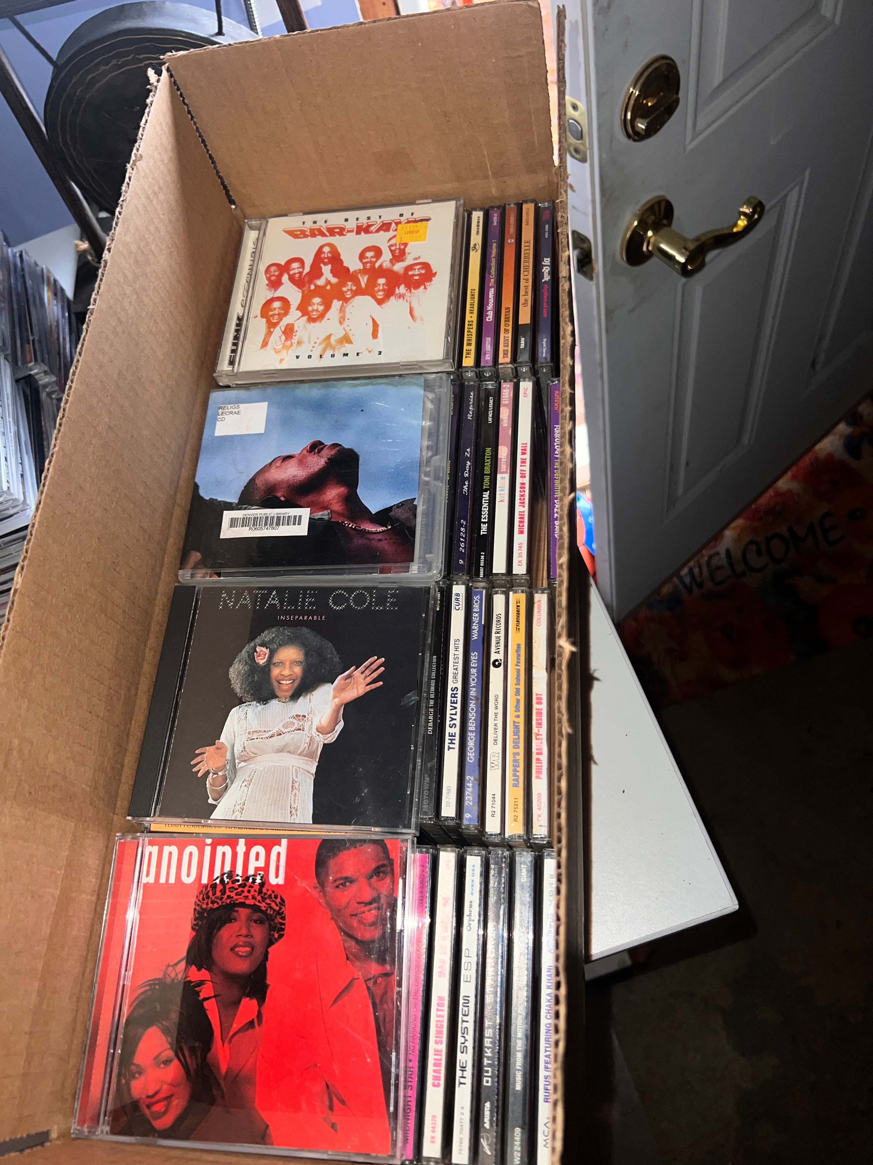 75 Vintage R & B Soul and Funk CD albums