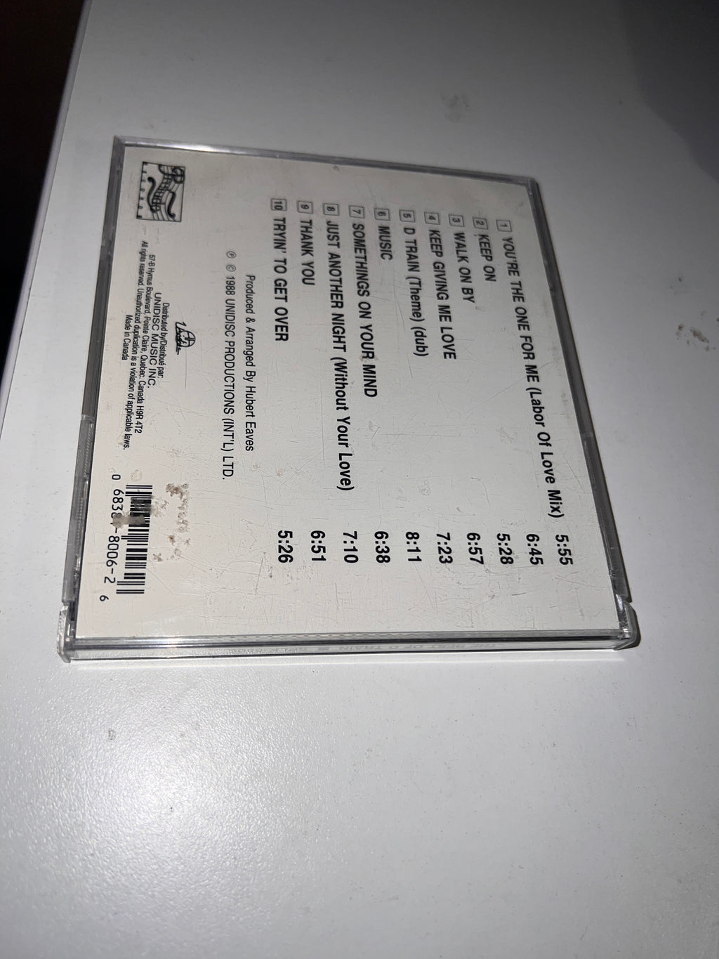 The Best of D Train CD SPLK-8006 Prelude Records Dance Soul