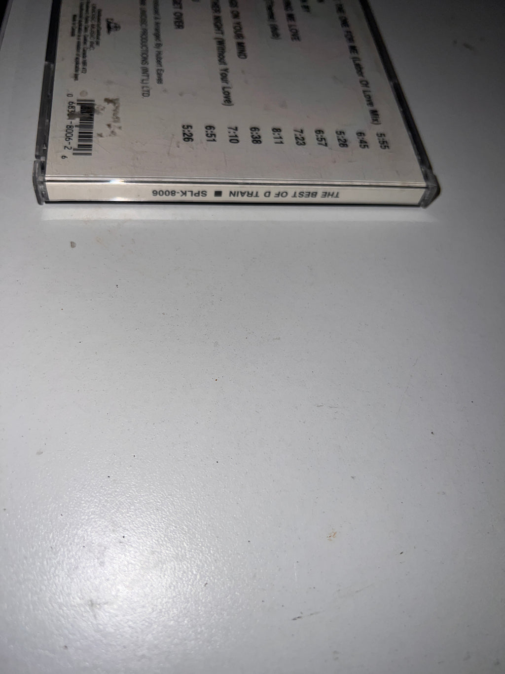 The Best of D Train CD SPLK-8006 Prelude Records Dance Soul