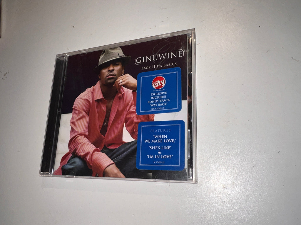 Ginuwine Back II Da Basics CD Circuit City edition exclusive tracks