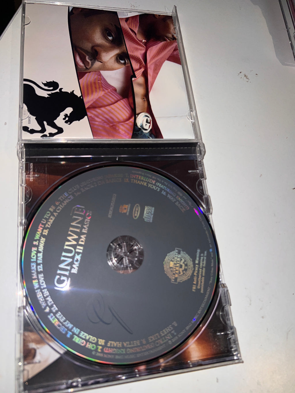 Ginuwine Back II Da Basics CD Circuit City edition exclusive tracks