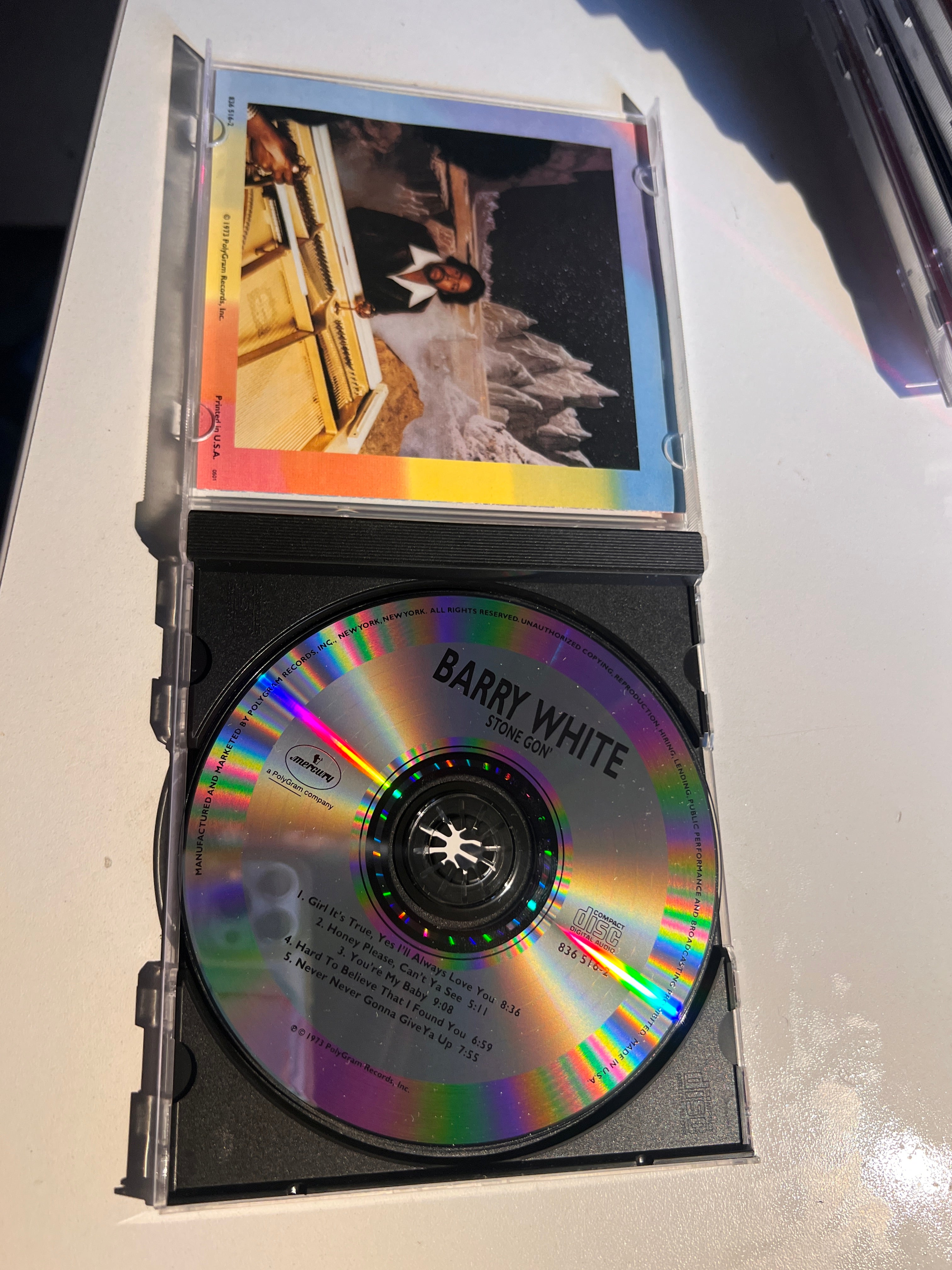 Barry White ‎ - Stone Gon' CD - rare!