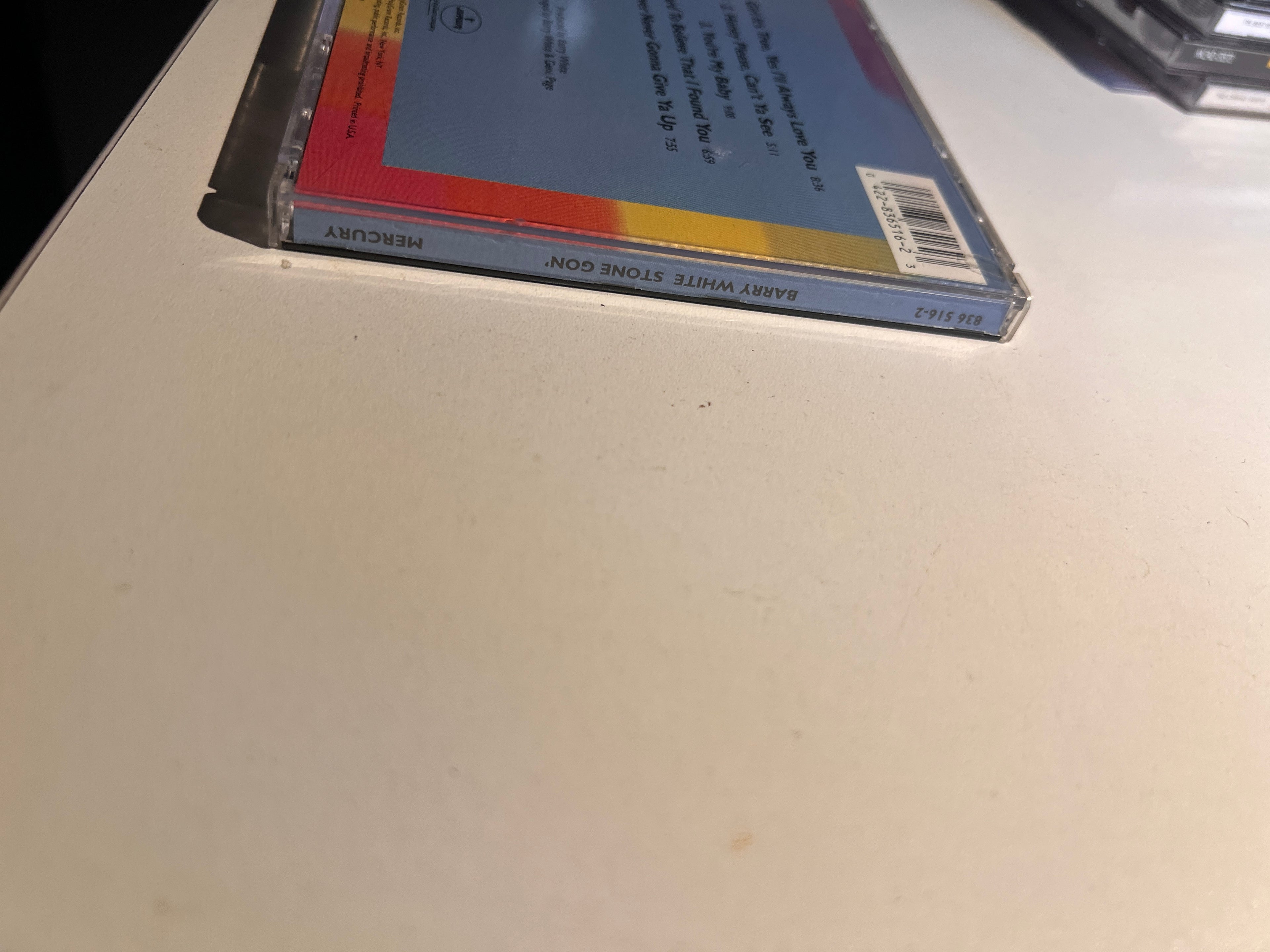 Barry White ‎ - Stone Gon' CD - rare!