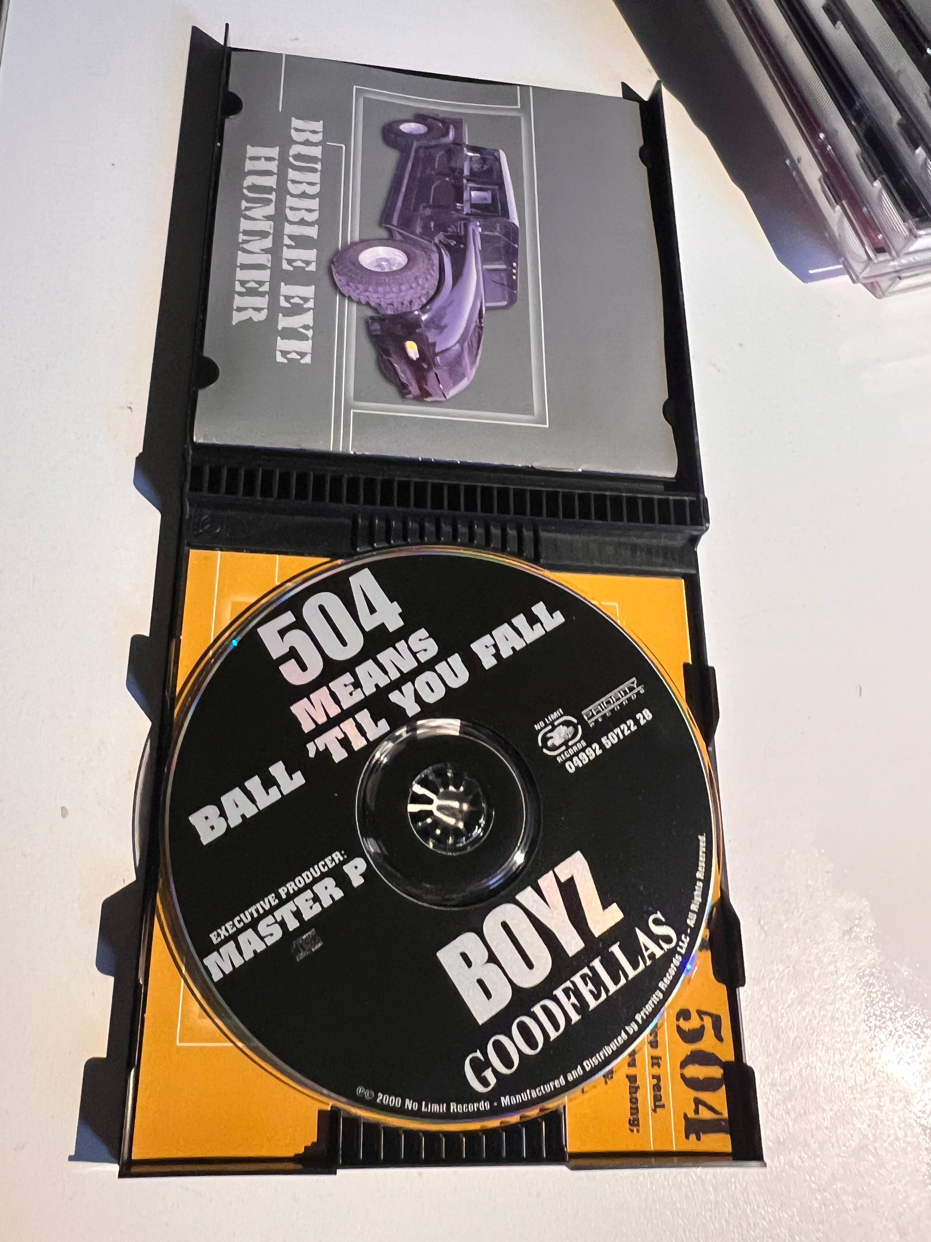 504 BOYZ - GOODFELLAS  *2000* NO LIMIT RECORDS * MASTER P * OUT OF PRINT * RARE