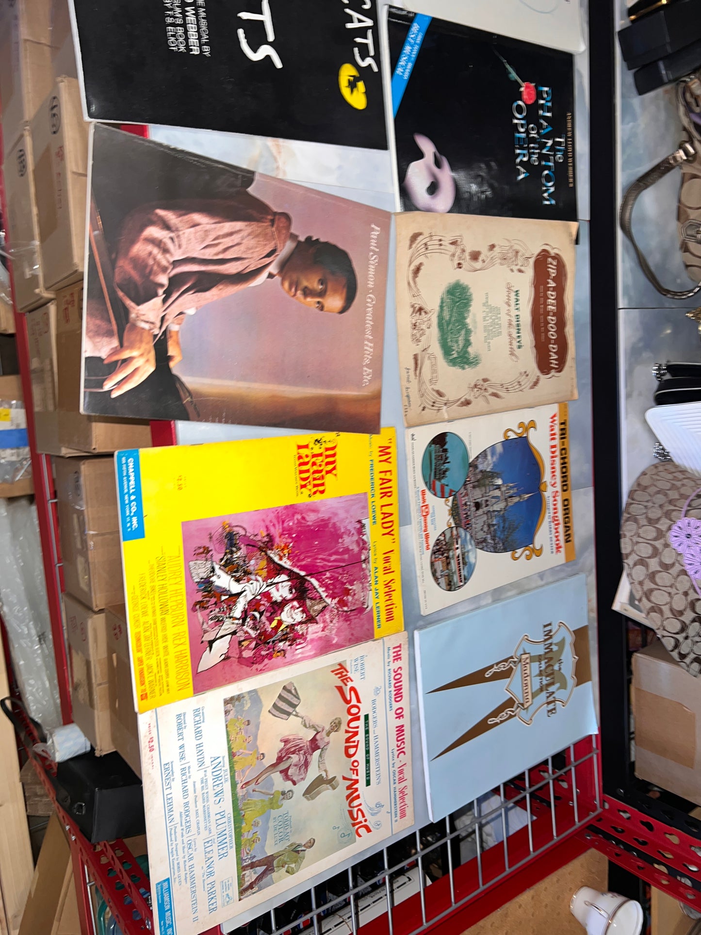 Bundle of Vintage and Antique Songbooks!  Disney Madonna and more!