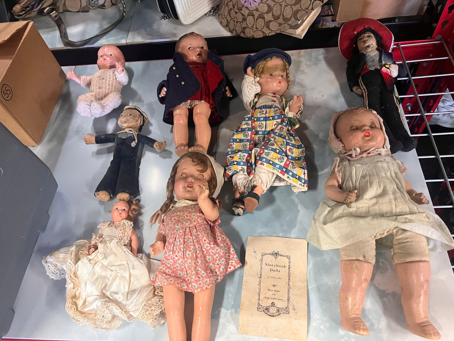 Antique Storybook dolls and more!