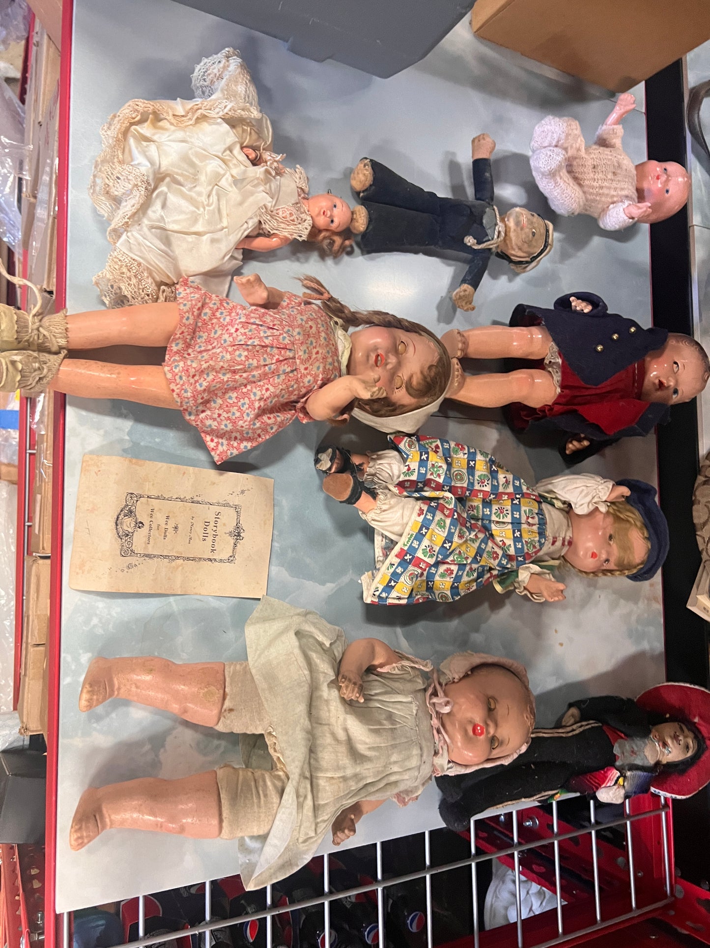 Antique Storybook dolls and more!