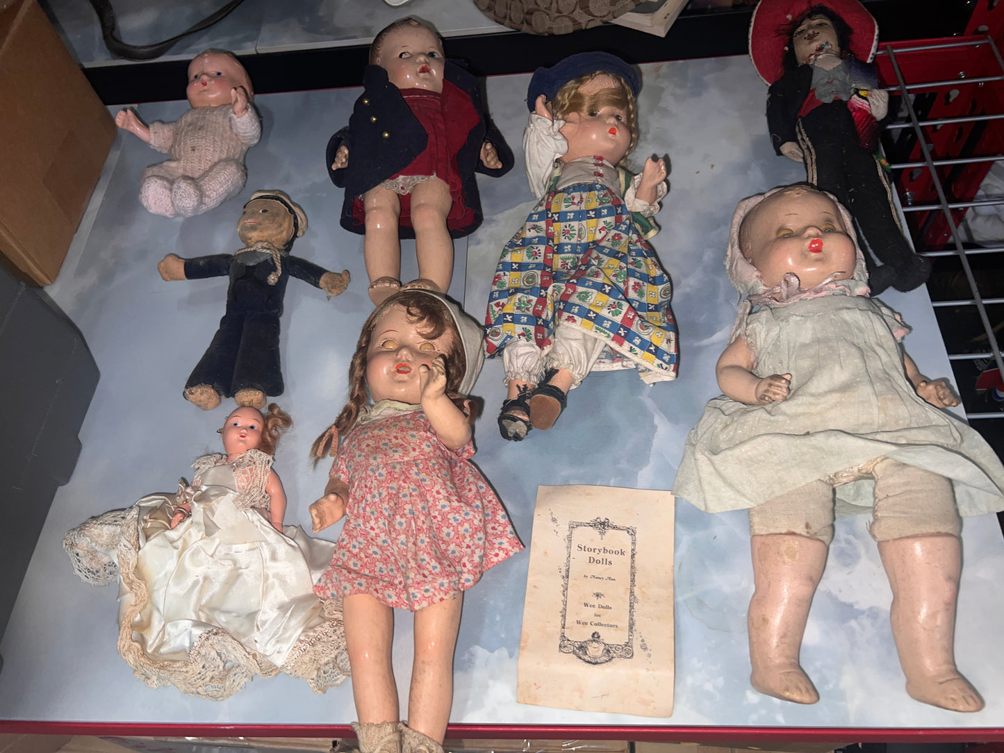 Antique Storybook dolls and more!