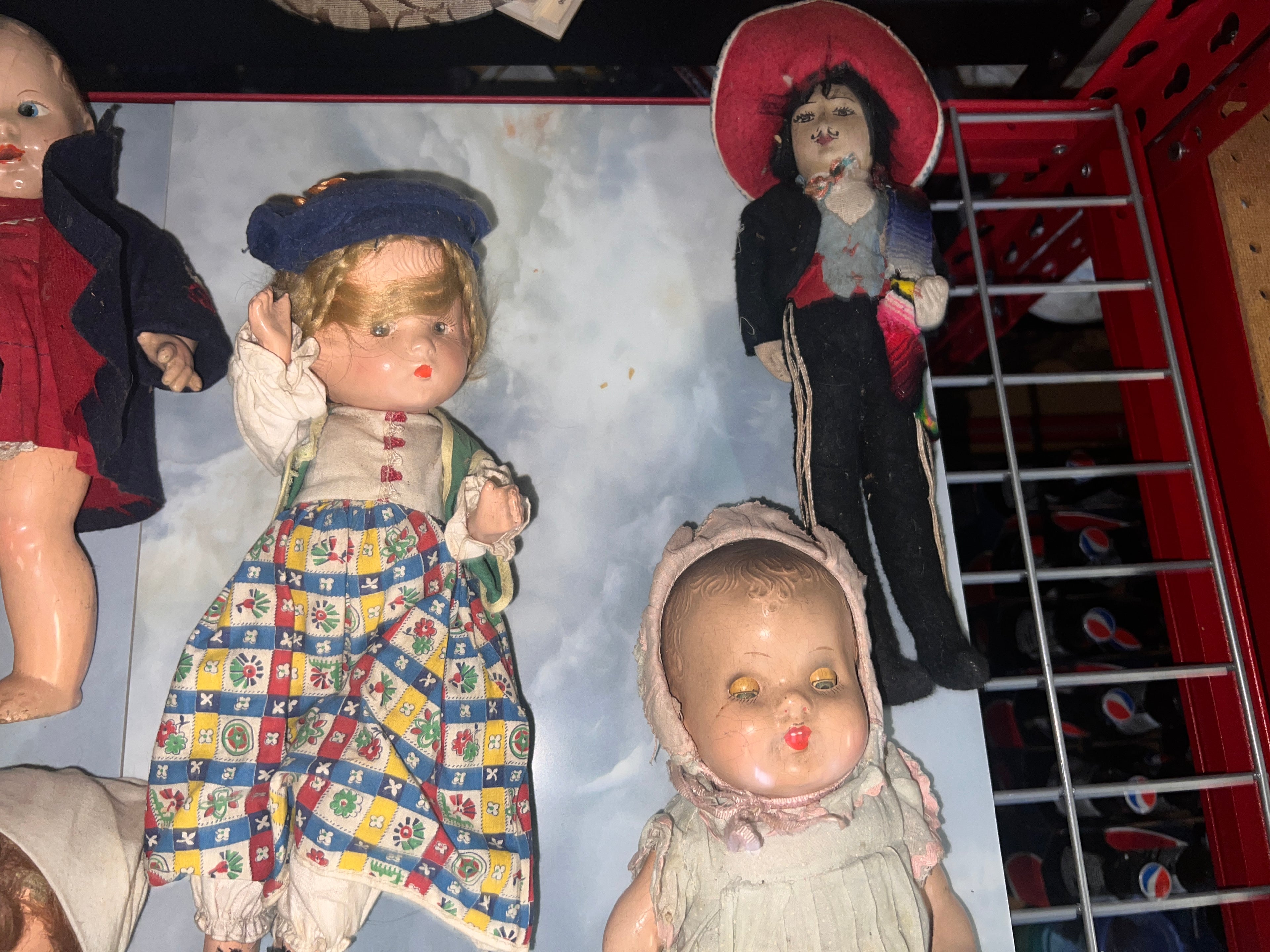 Antique Storybook dolls and more!