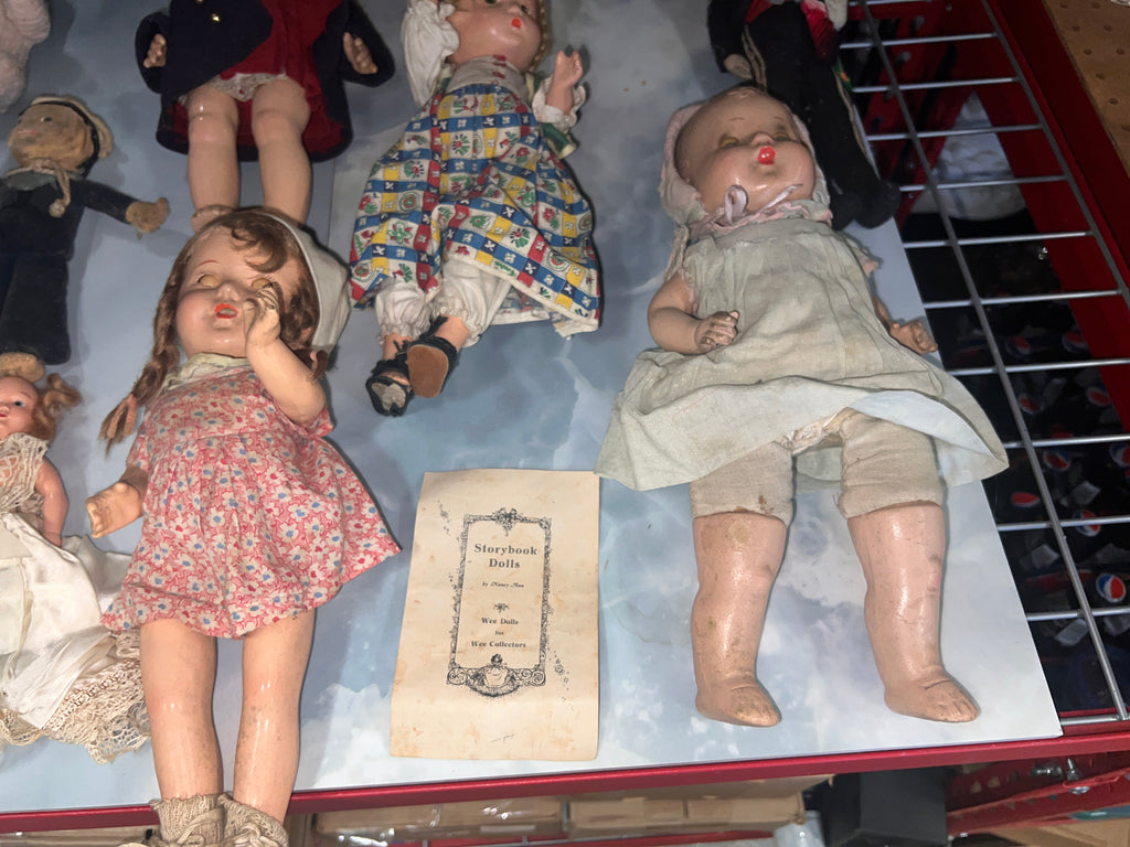 Antique Storybook dolls and more!