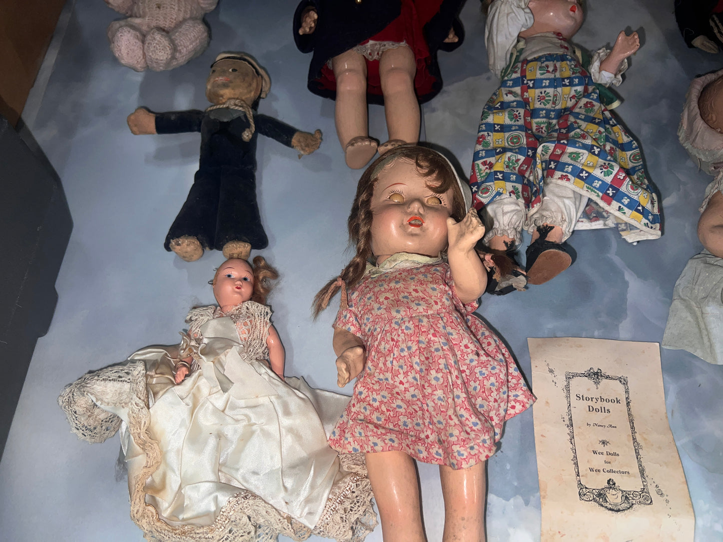 Antique Storybook dolls and more!