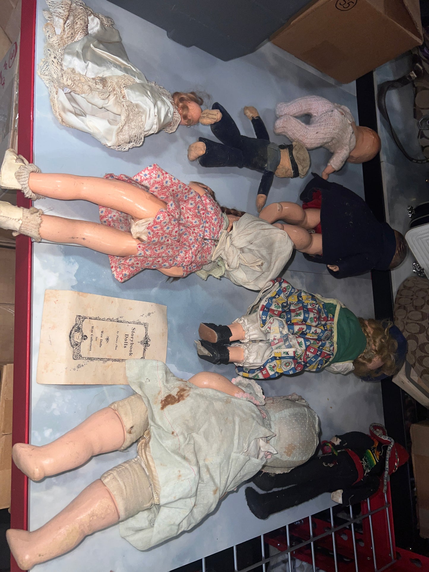 Antique Storybook dolls and more!