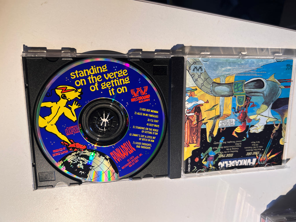 FUNKADELIC Standing on the Verge of Getting It On CD Rare