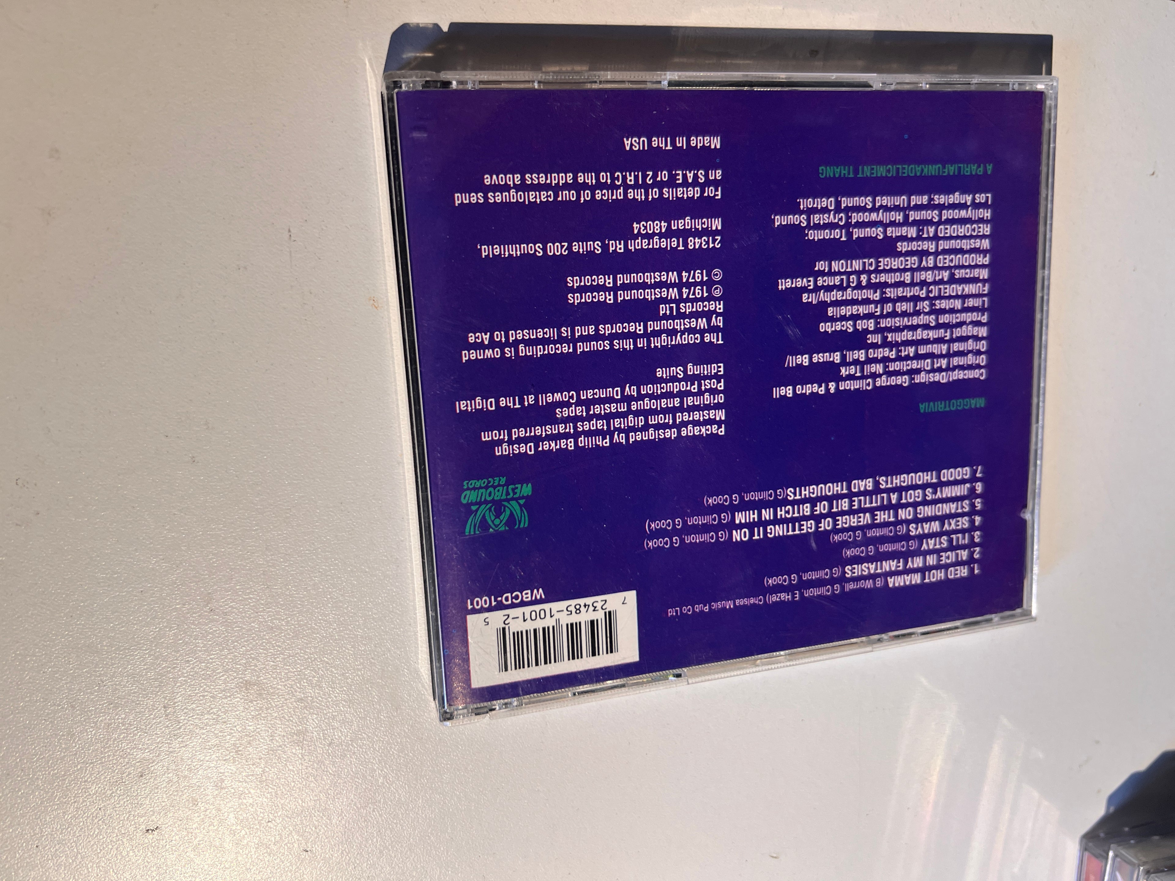 FUNKADELIC Standing on the Verge of Getting It On CD Rare