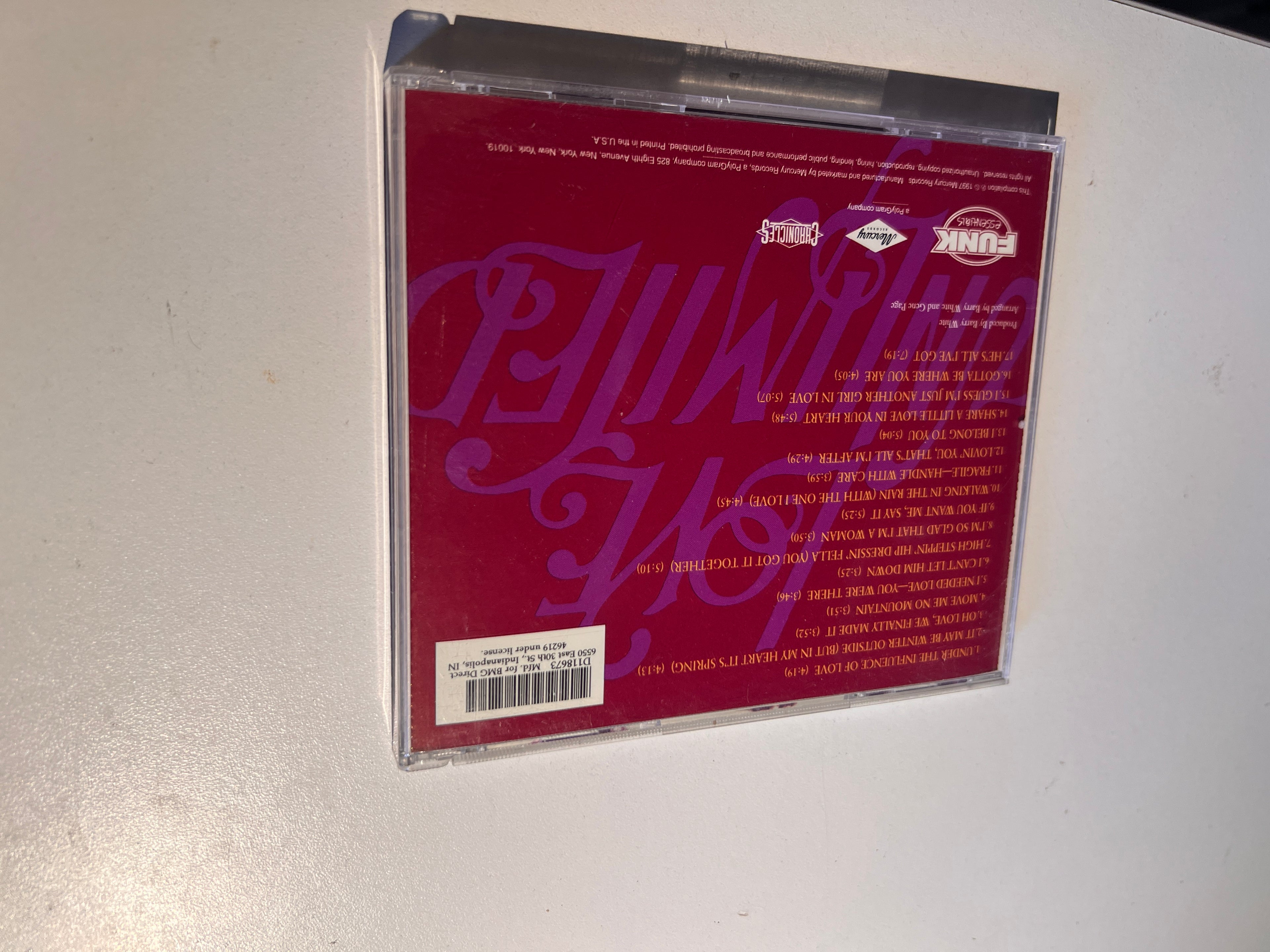Best of love Unlimited cd 1997