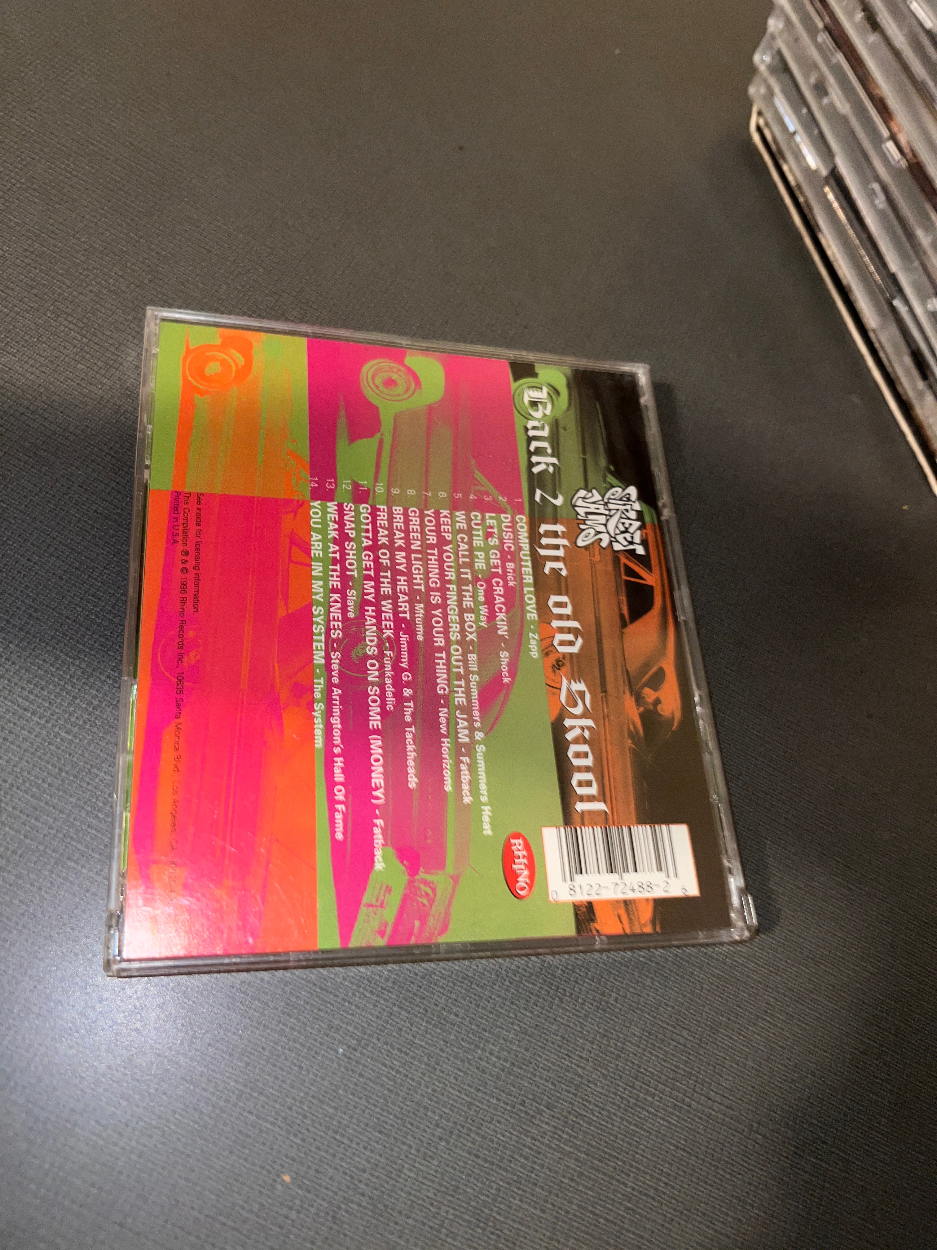 Street Jams: Back 2 the Old Skool Vol. 2 CD 1996