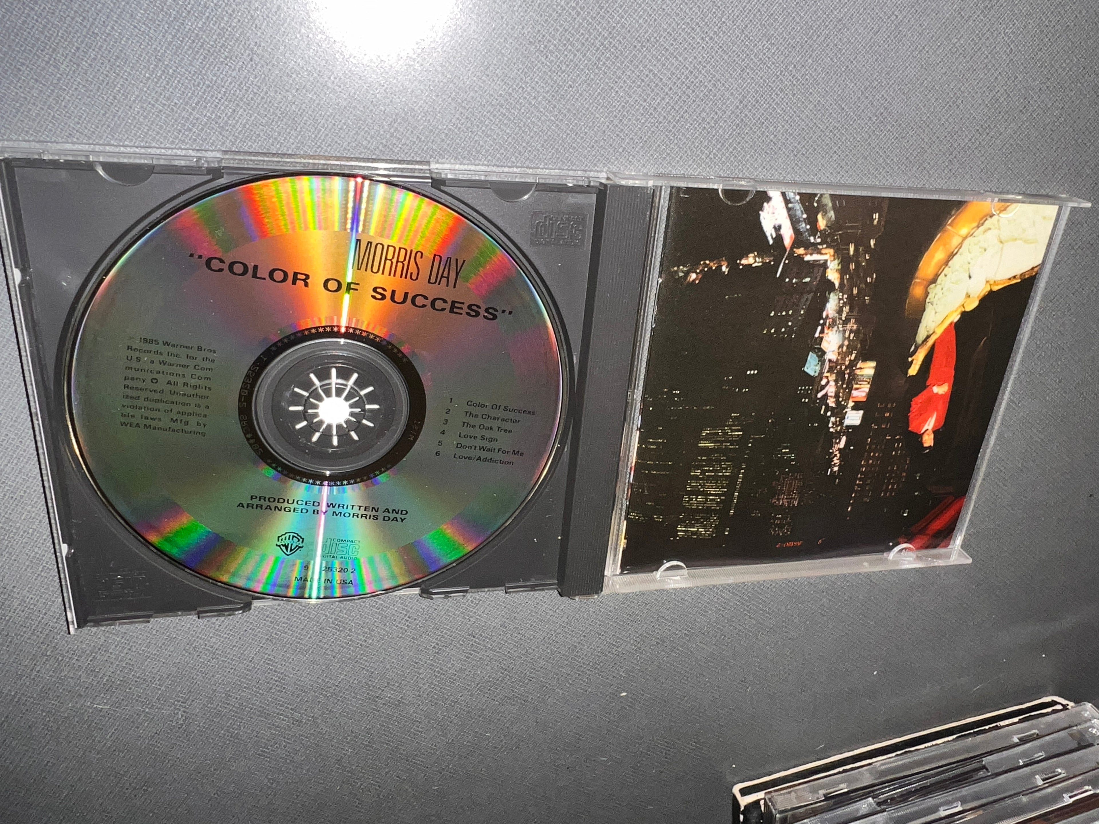 1985 Morris Day "Color of Success" CD 25320-2