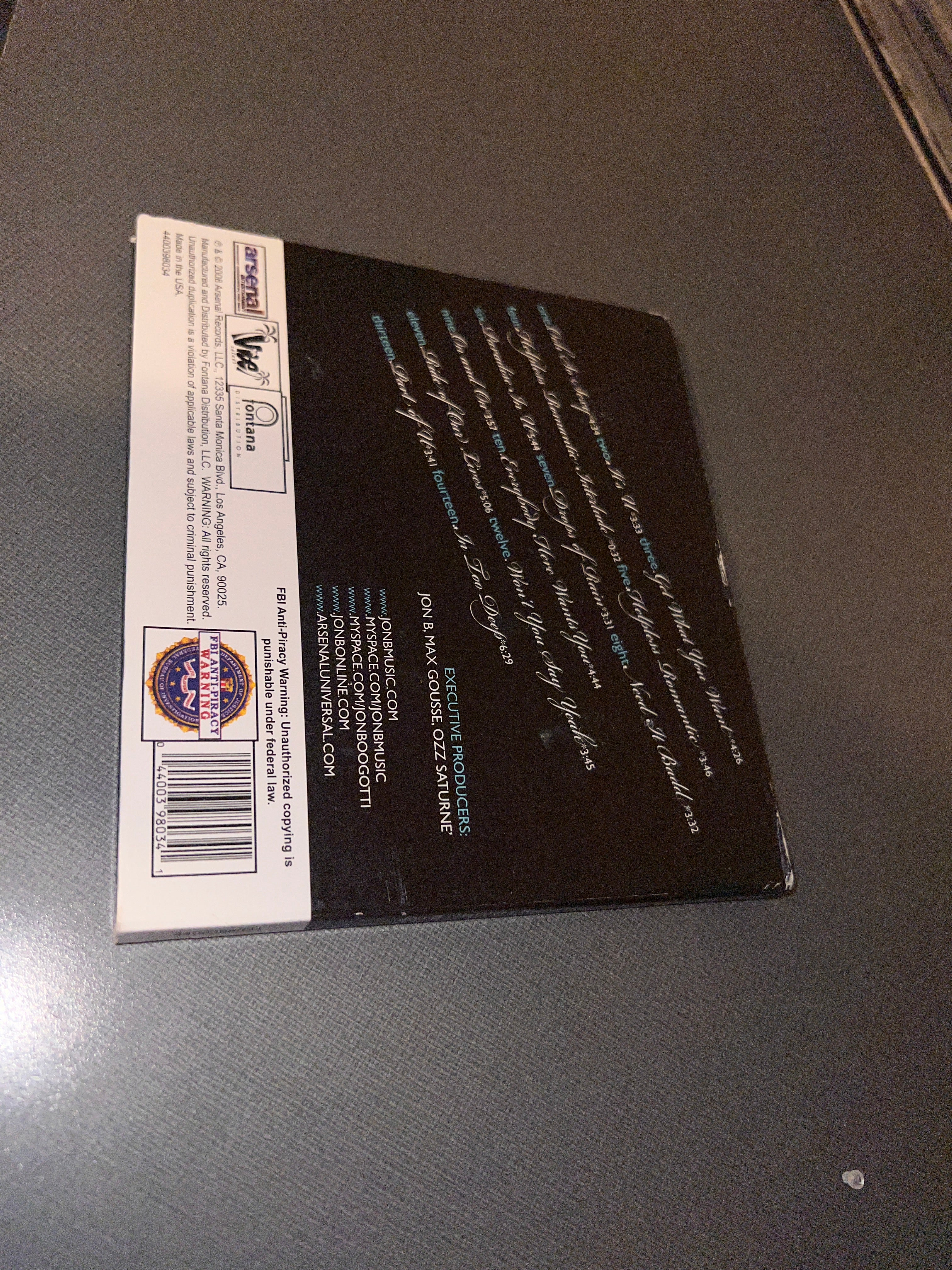 Jon B - Helpless Romantic CD 2008 Album RARE!