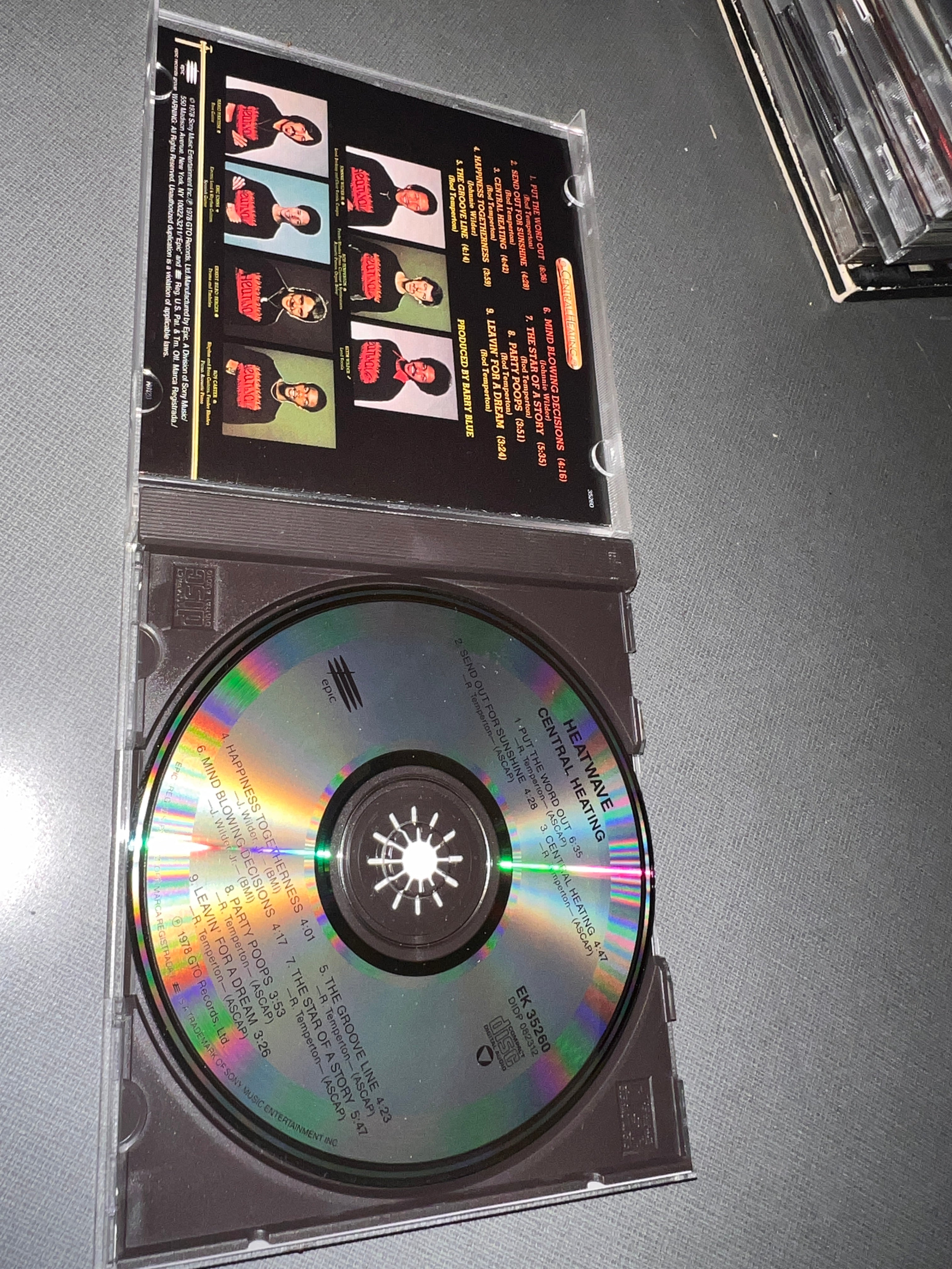 HEATWAVE - Central Heating - CD