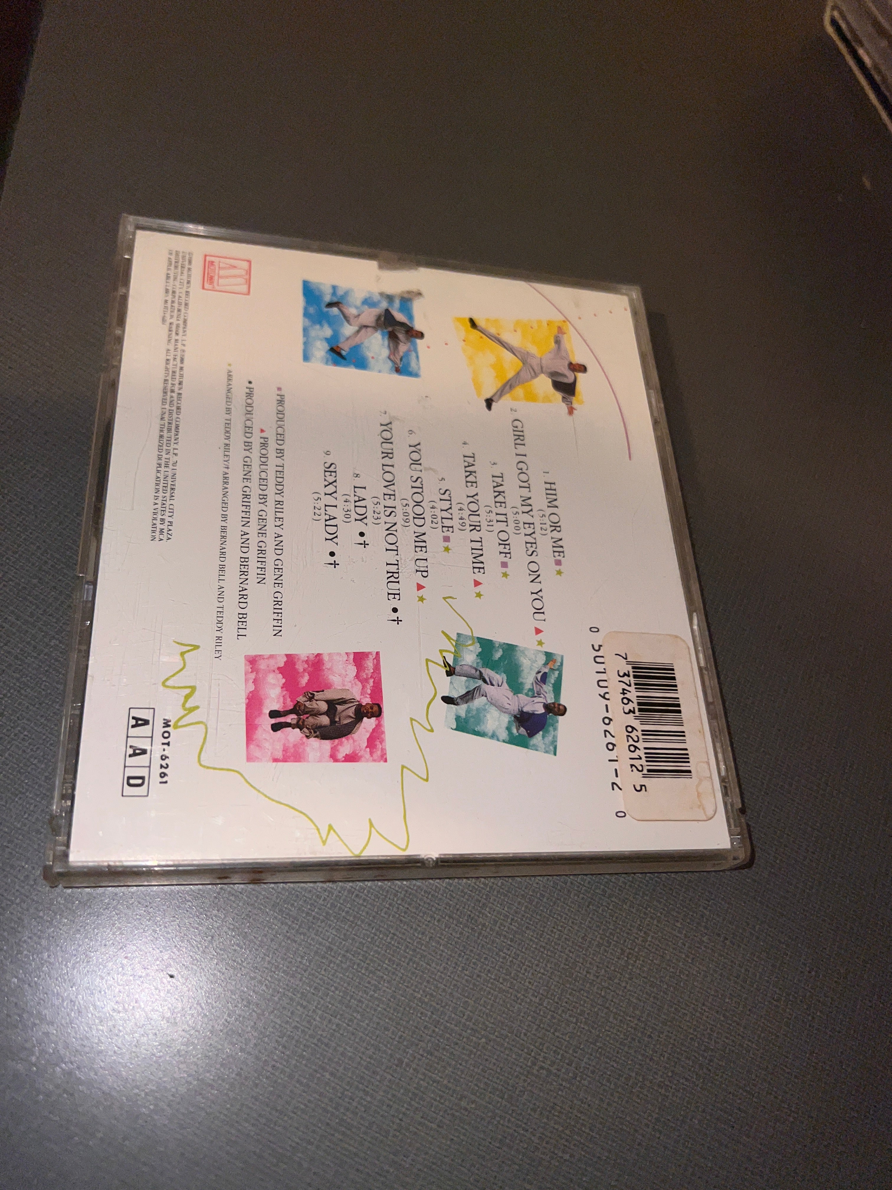 Today - Today Self Titled Album 1998 Motown MOTD-6261