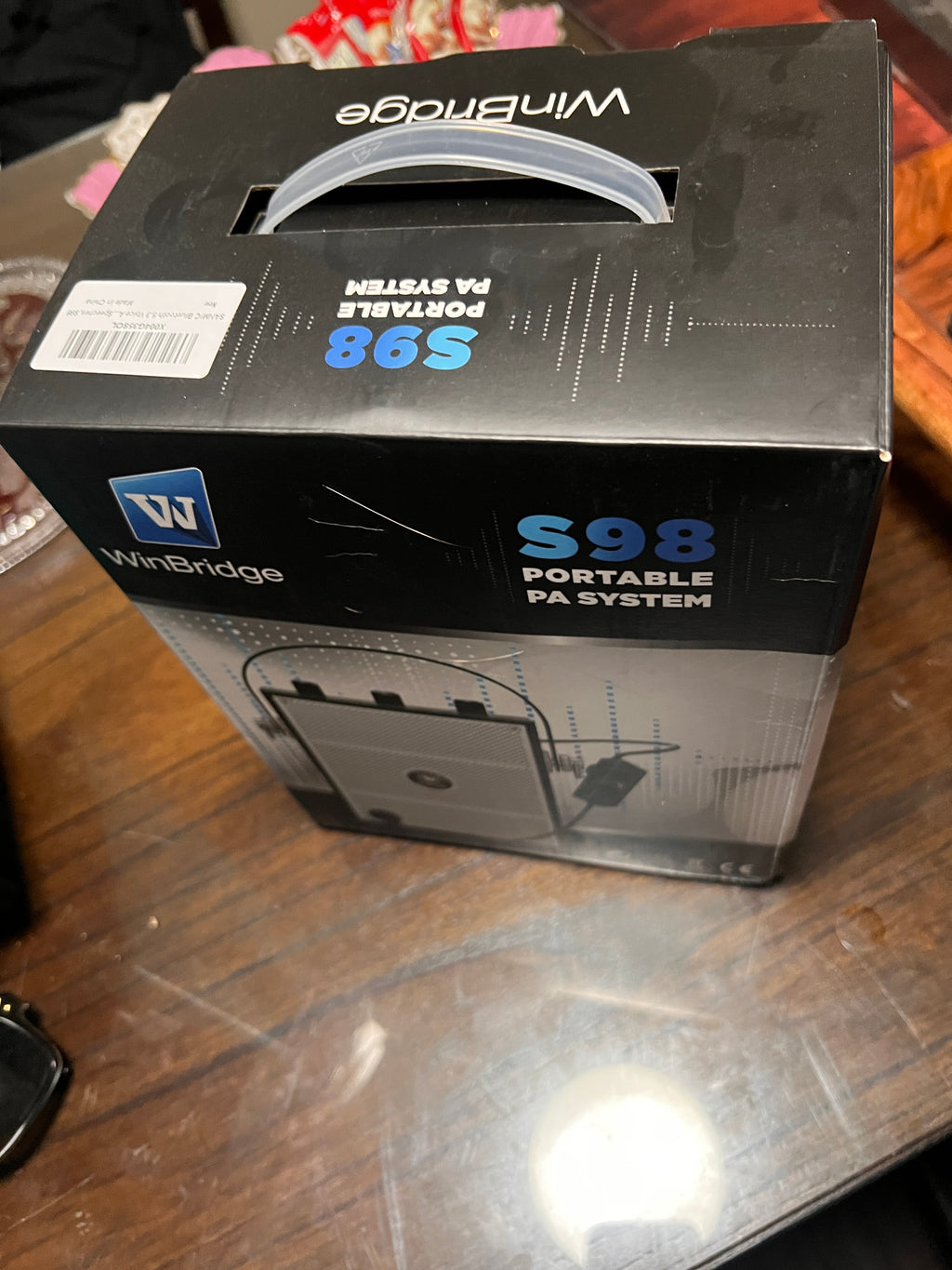 WinBridge S98 Wireless Voice Amplifier Portable Bluetooth 5.3 PA System