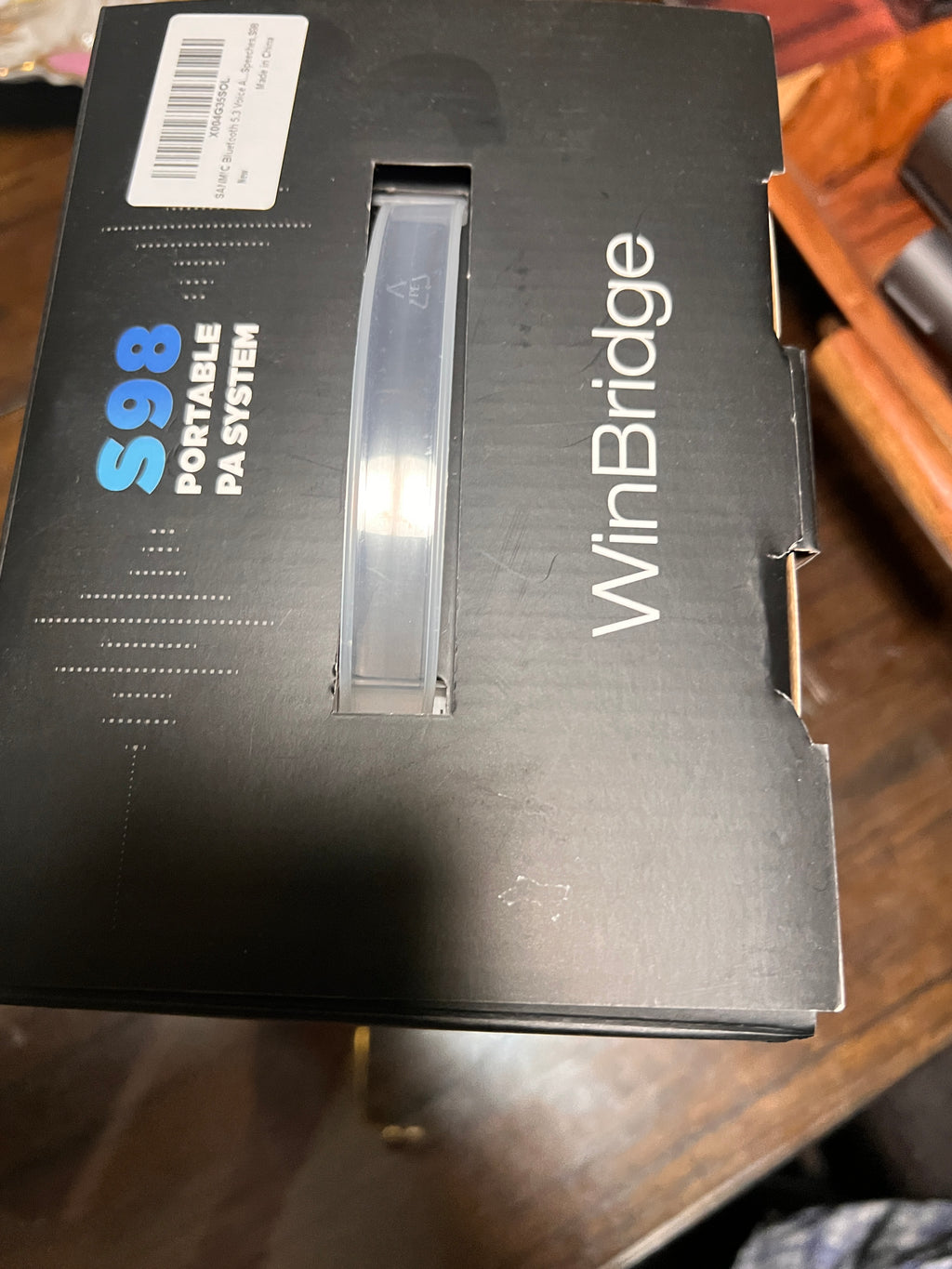 WinBridge S98 Wireless Voice Amplifier Portable Bluetooth 5.3 PA System