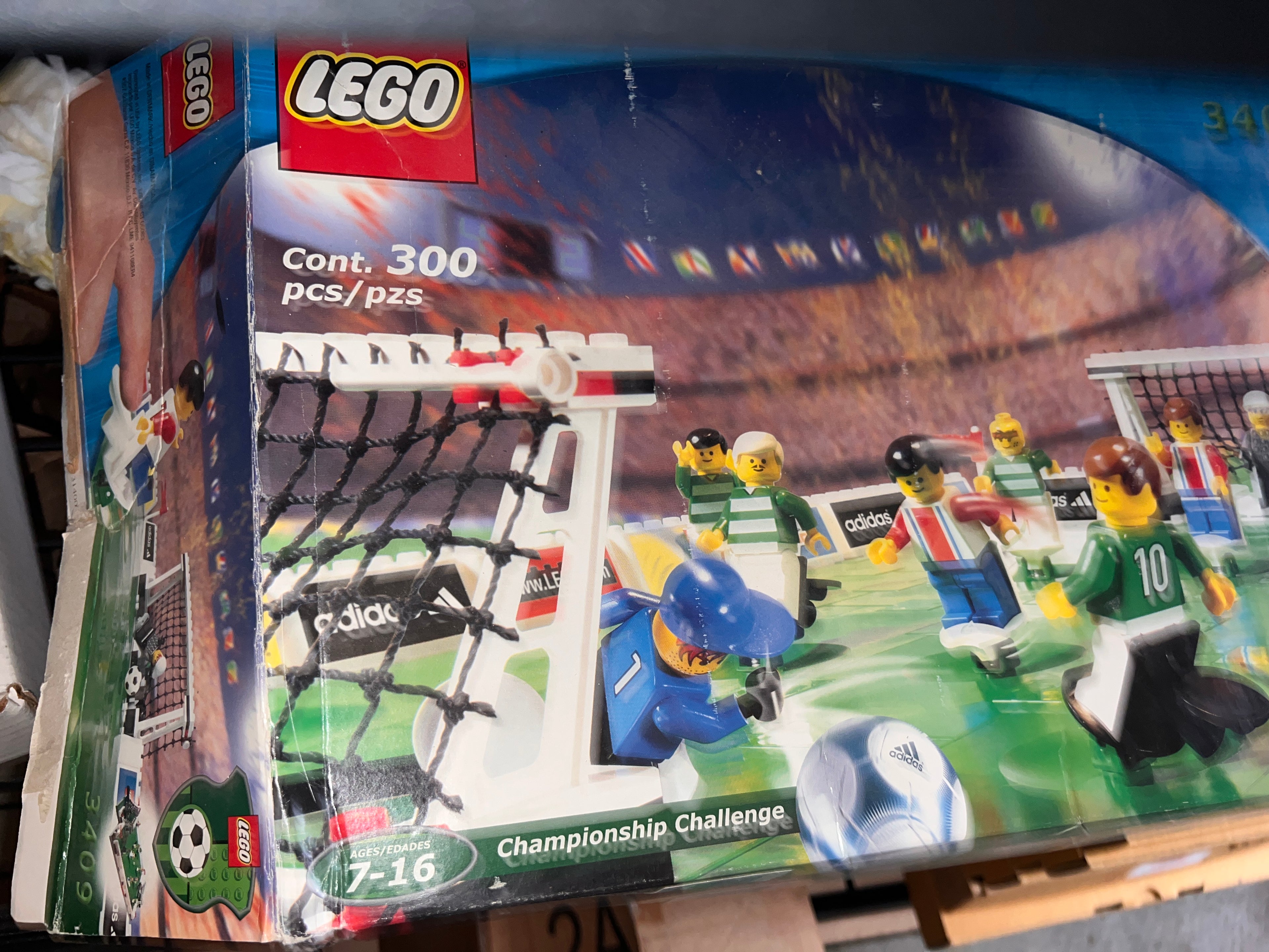 Lego 3409 Championship Challenge 80% Complete + Extra