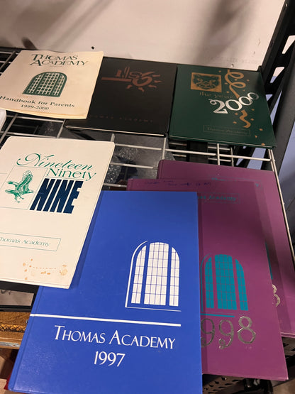 Thomas Academy Kent Washington Yearbooks Bundle