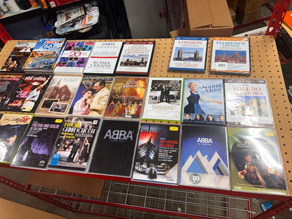 Bundle of 29 vintage musicals and musical experience DVDs