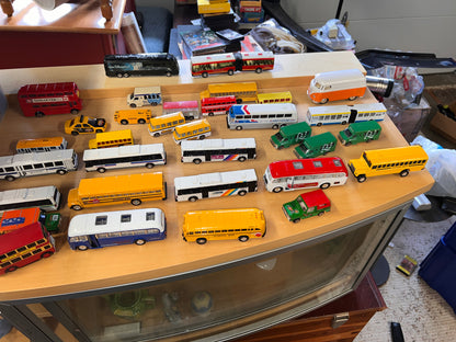 Bundle of vintage toys diecast model trucks and vehicles over 30!