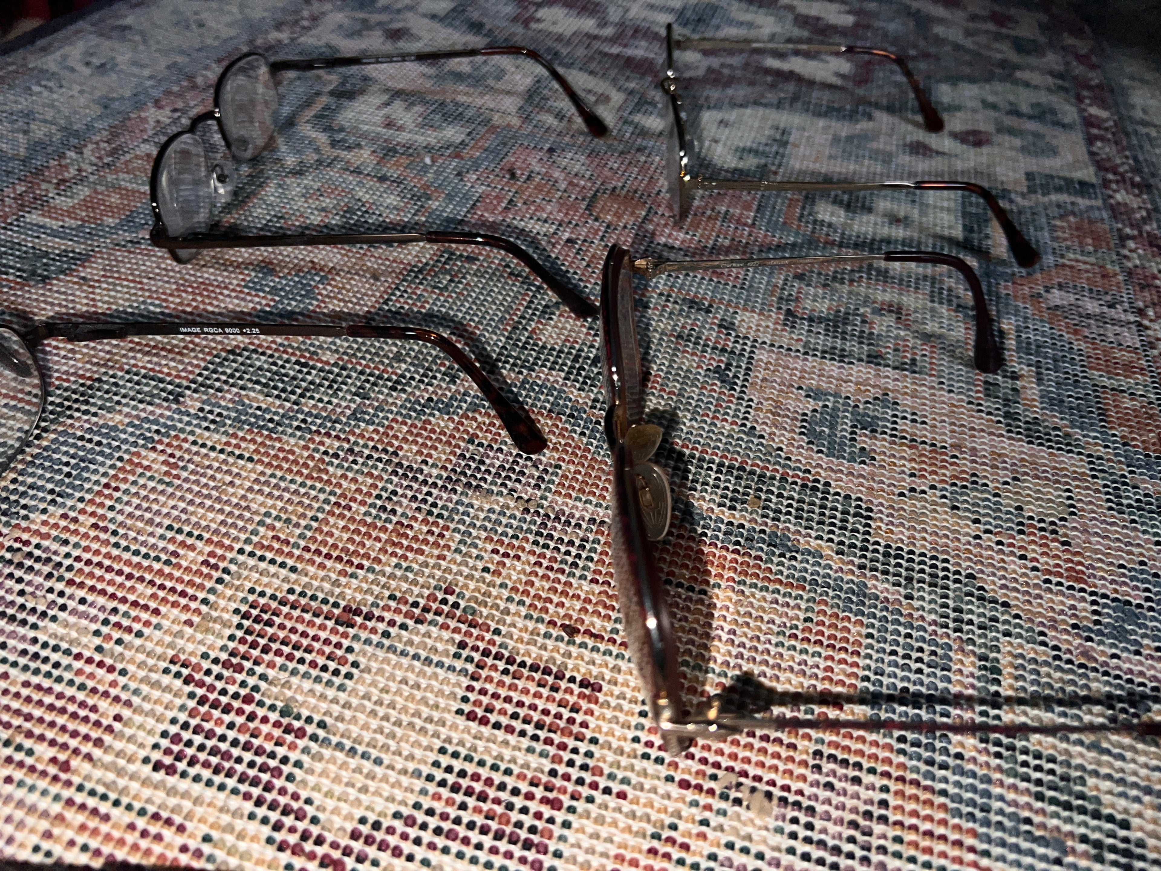 Vintage Eyeglasses Lot (10-12 Pairs) Ray-Ban + Reading Glasses Metal Frames
