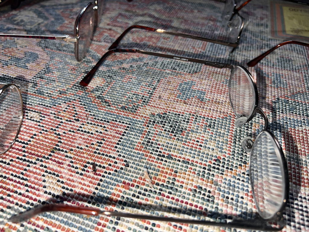 Vintage Eyeglasses Lot (10-12 Pairs) Ray-Ban + Reading Glasses Metal Frames