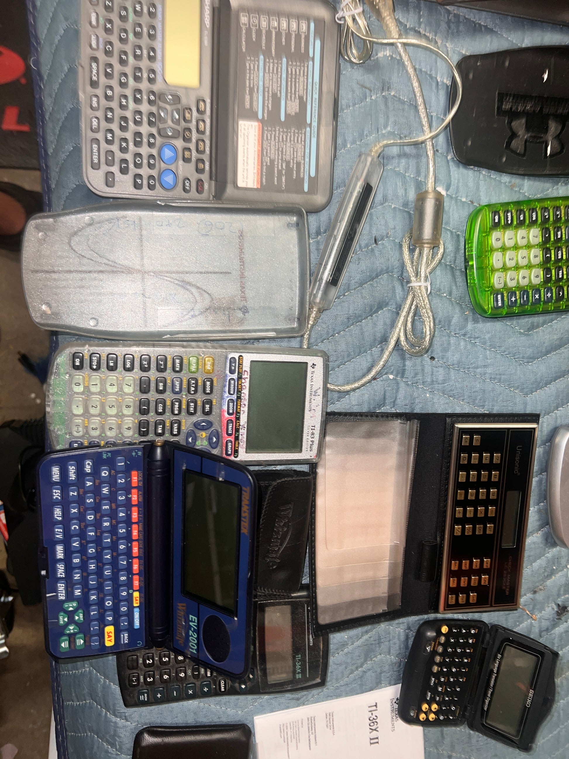 Vintage Calculator Lot Texas Instruments Hewlett Packard and more!