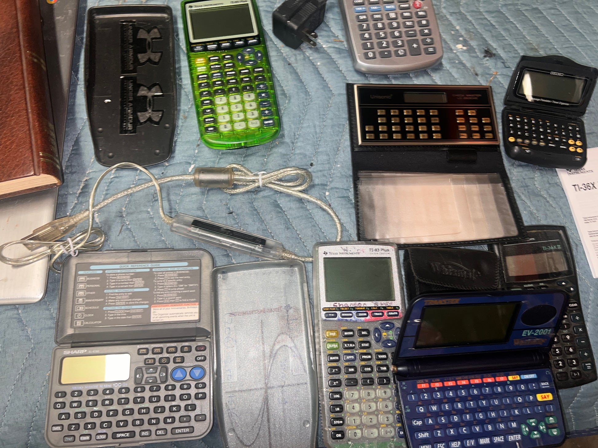 Vintage Calculator Lot Texas Instruments Hewlett Packard and more!