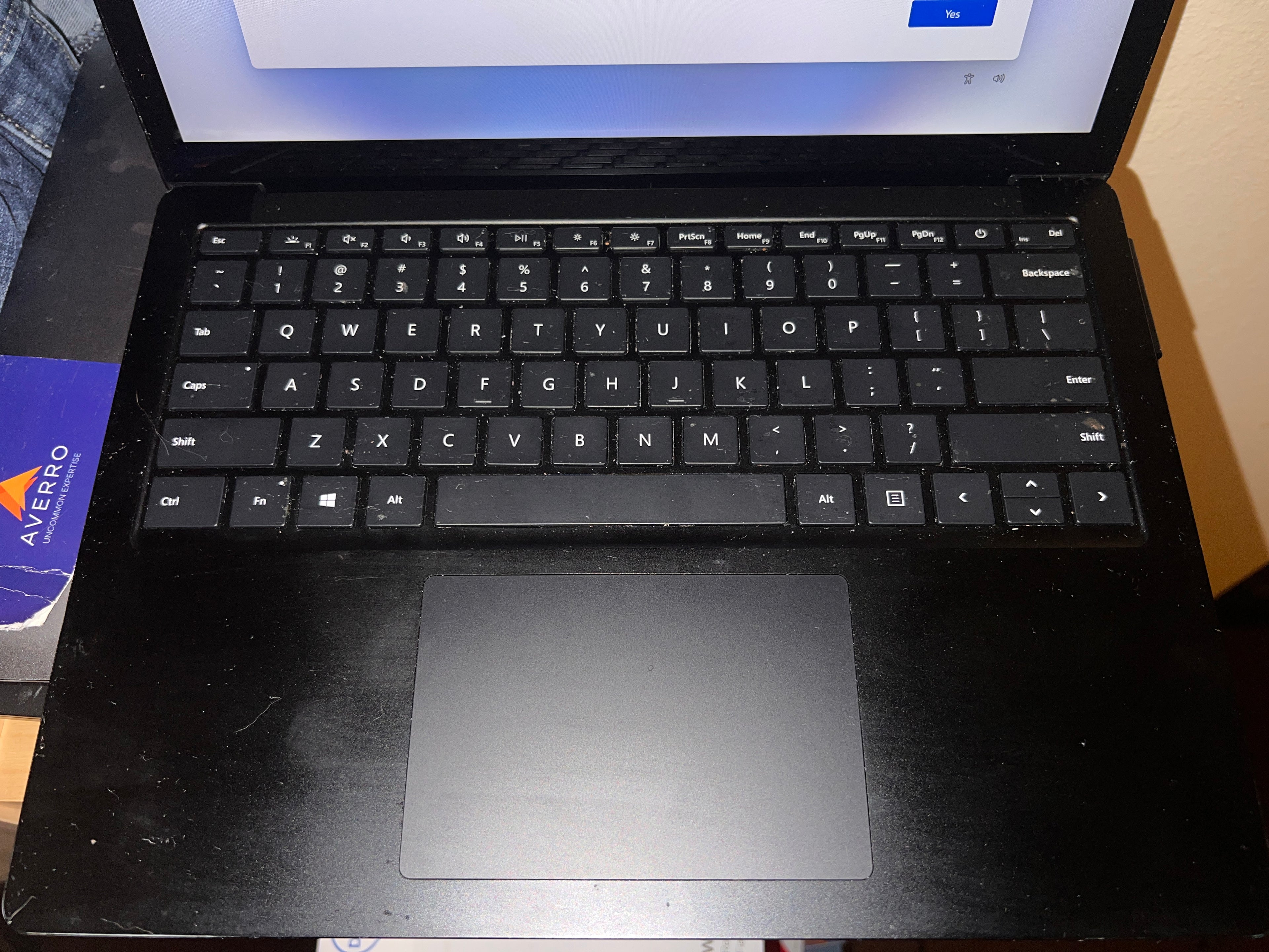 Microsoft Surface Laptop 3 with power cord I7 16GB RAM 256gb SSD