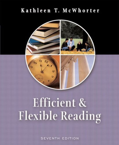 Efficient and Flexible Reading McWhorter, Kathleen T.