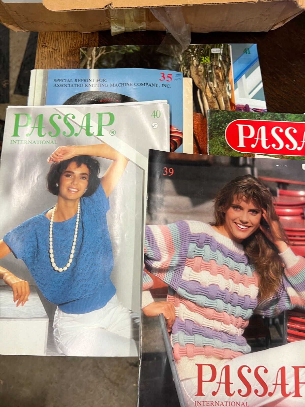 Vintage Passap Knitting Machine Magazines and Leaflets 20+!