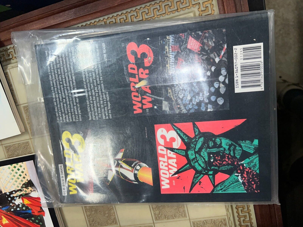 Fantagraphics rare bundle of comics!  World war 3 9-11 Pictopia ++!