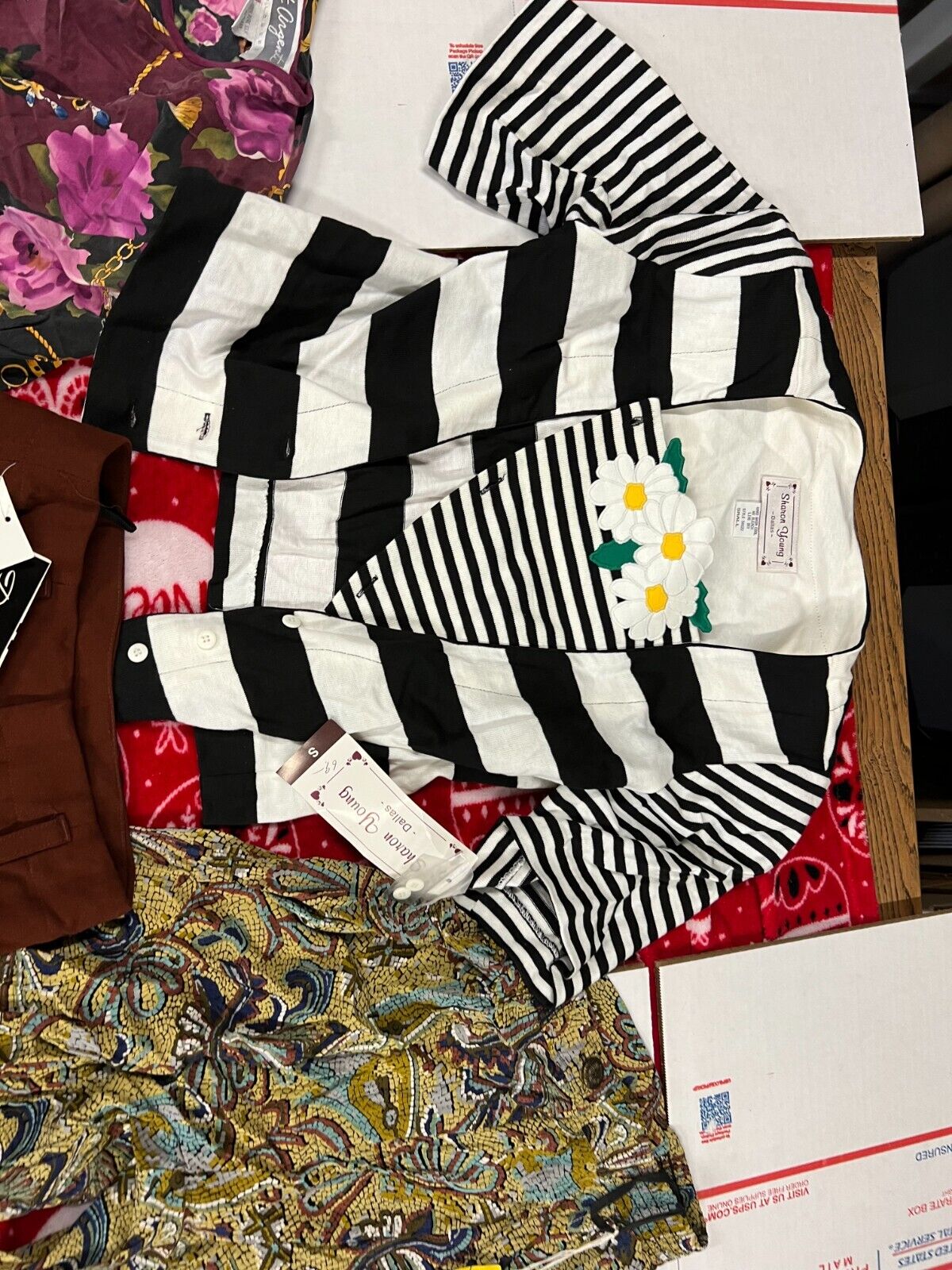 RARE VINTAGE Wholesale Lot 19 Piece Clothing Brand NEW with Tags Nordstrom lot!